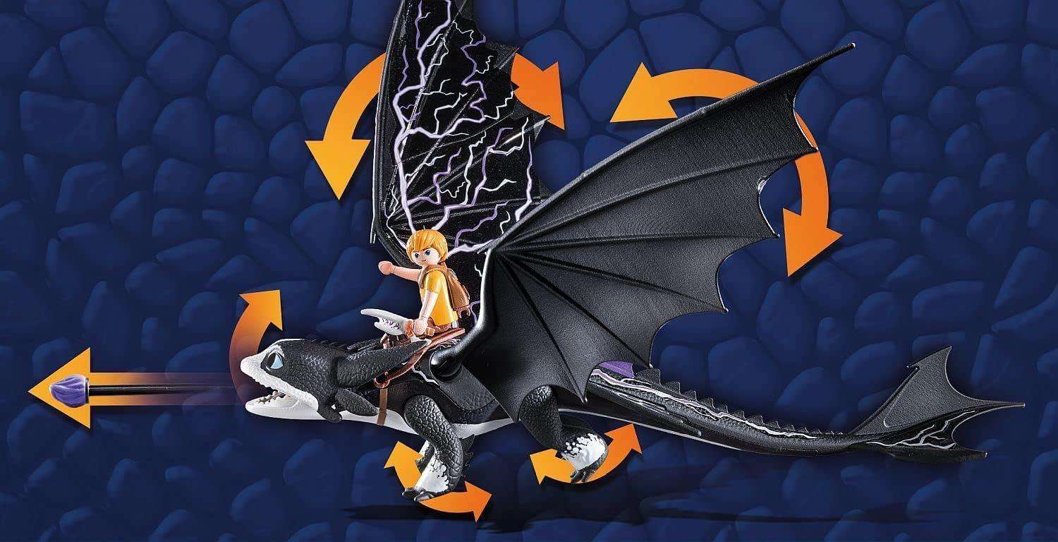 PLAYMOBIL DRAGONES: LOS NUEVE REINOS - TRUENO Y TOM PM71081-2