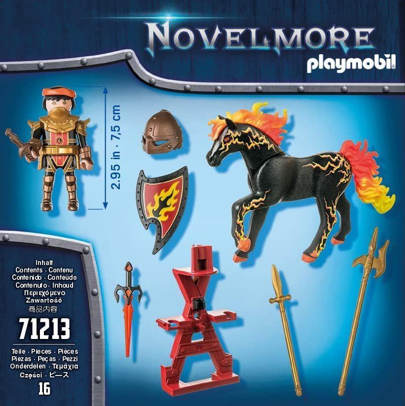 PLAYMOBIL BURNHAM RAIDERS - FIRE KNIGHT PM71213-3