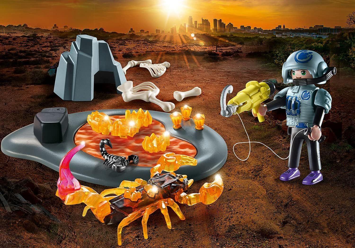 PLAYMOBIL STARTER PACK DINO RISE FIRE SCORPION PM70909-1