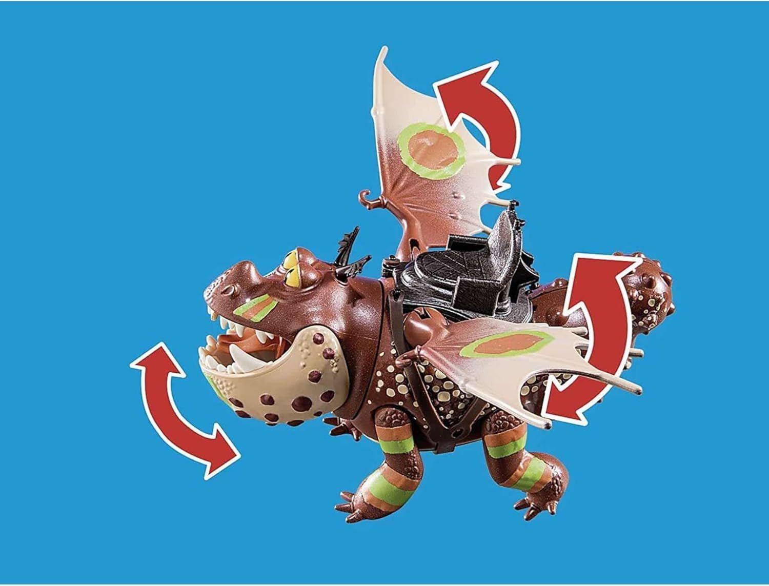 PLAYMOBIL DRAGON RACING FISHLEGS AND MEATLUG PM70729-2
