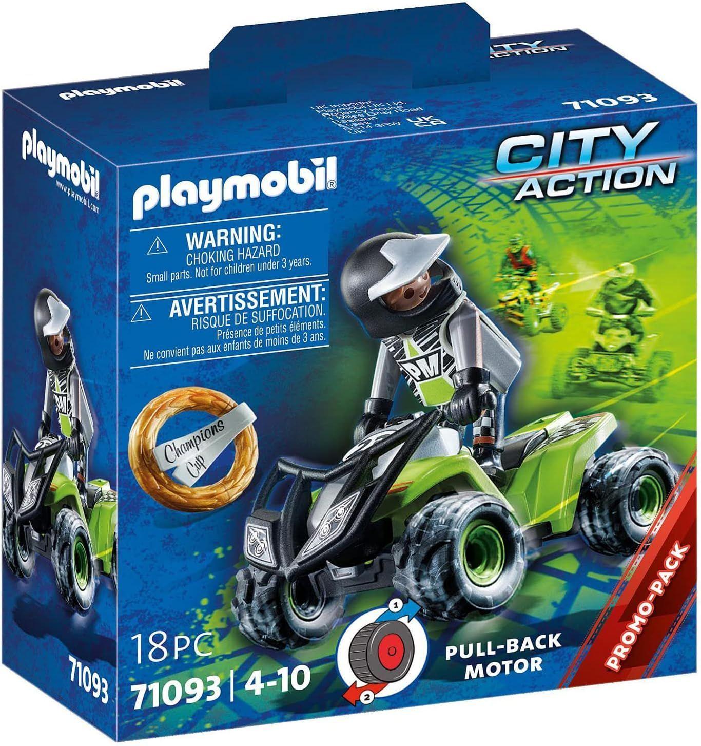 PLAYMOBIL QUAD DE CARRERAS PM71039-0