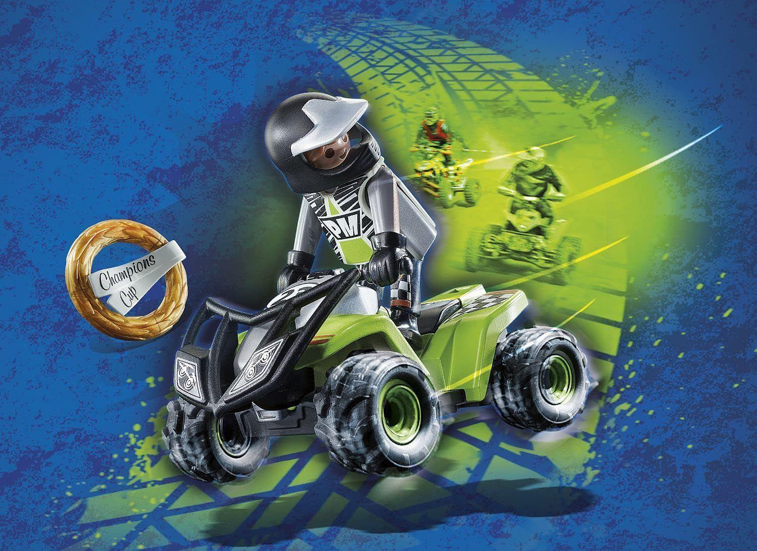 PLAYMOBIL QUAD DE CARRERAS PM71039-1
