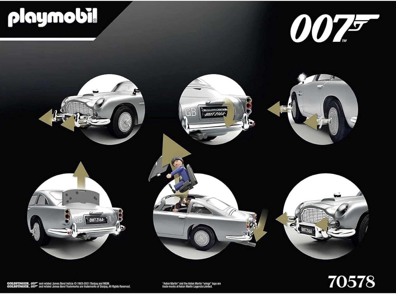 PLAYMOBIL JAMES BOND ASTON MARTIN DB5 - GOLDFINGER EDITION PM70578-4
