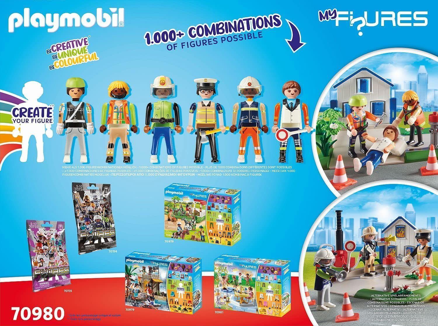 PLAYMOBIL MIS FIGURAS: MISIÓN DE RESCATE PM70980-4