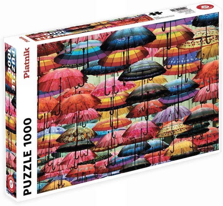 Puzzle 1000 Schirme / Umbrellas - Piatnik-0
