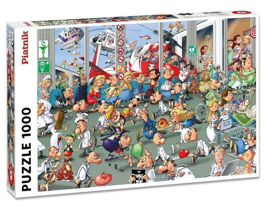 Puzzle 1000 Ruyer, Accidents & Emergencies - Piatnik-0