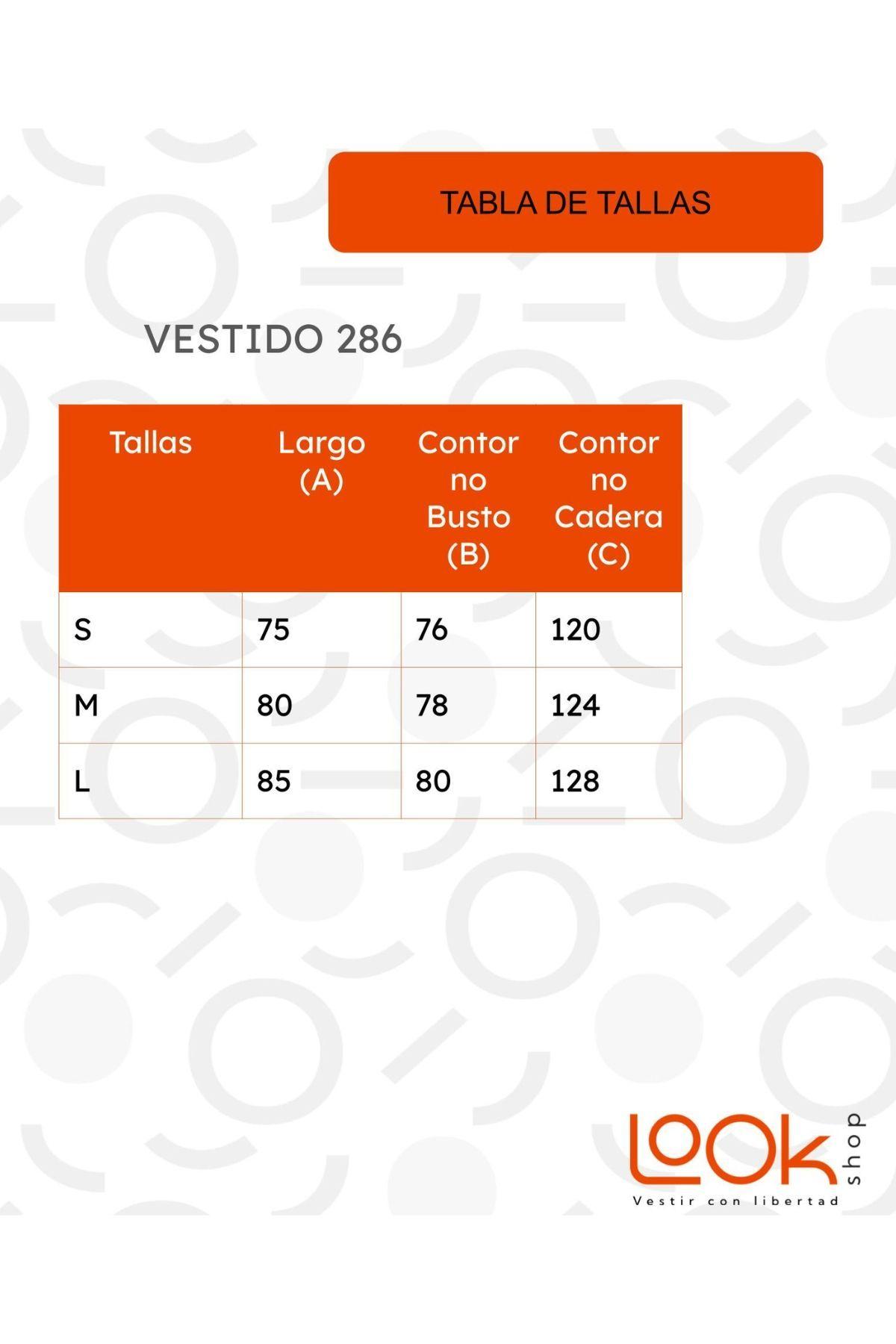 Vestido Corto Primavera Verano Mujer, Colores 286-2