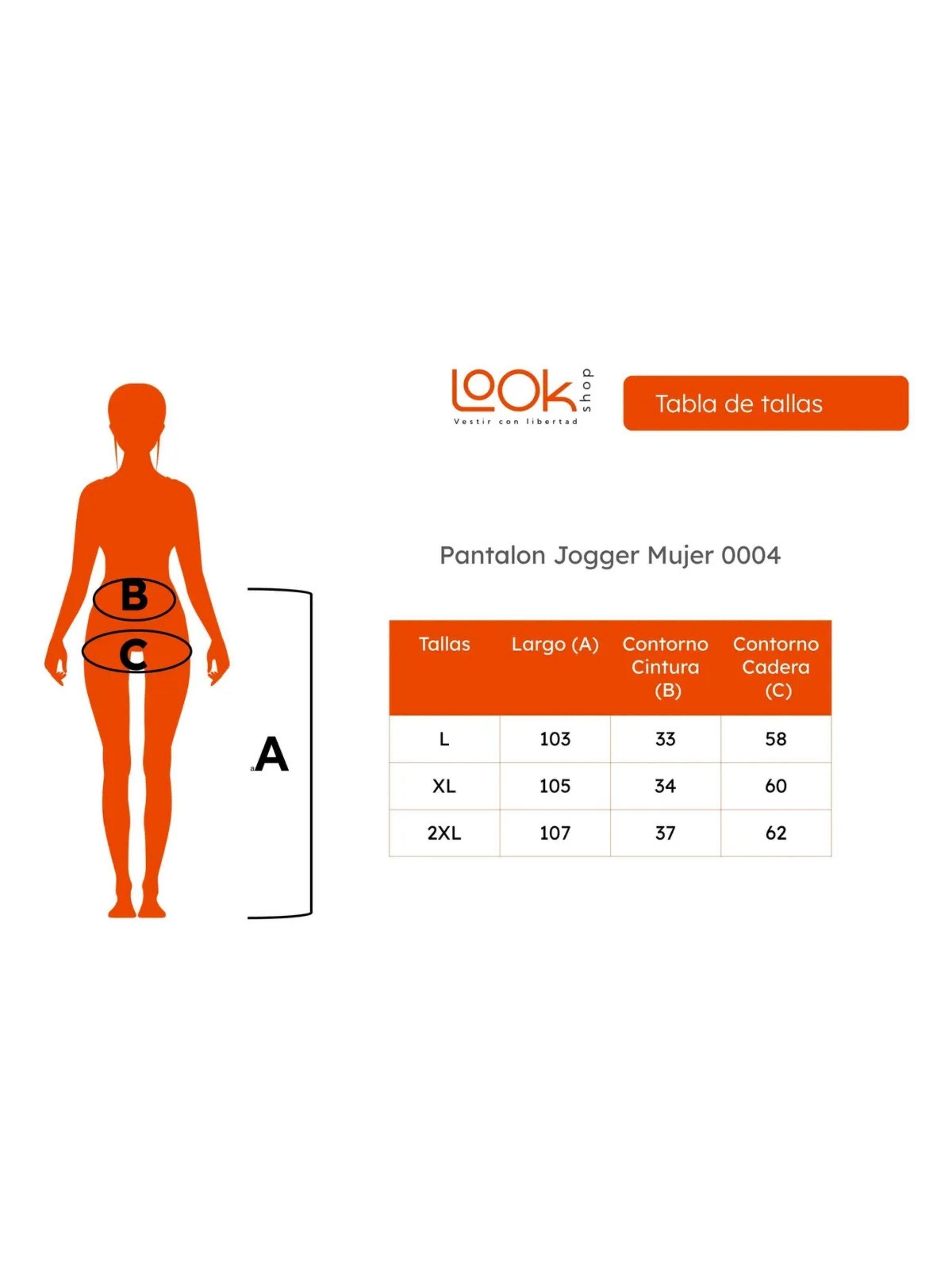 Pantalón Mujer Recto Buzo Jogger Versátil Interior Polar 0004-6