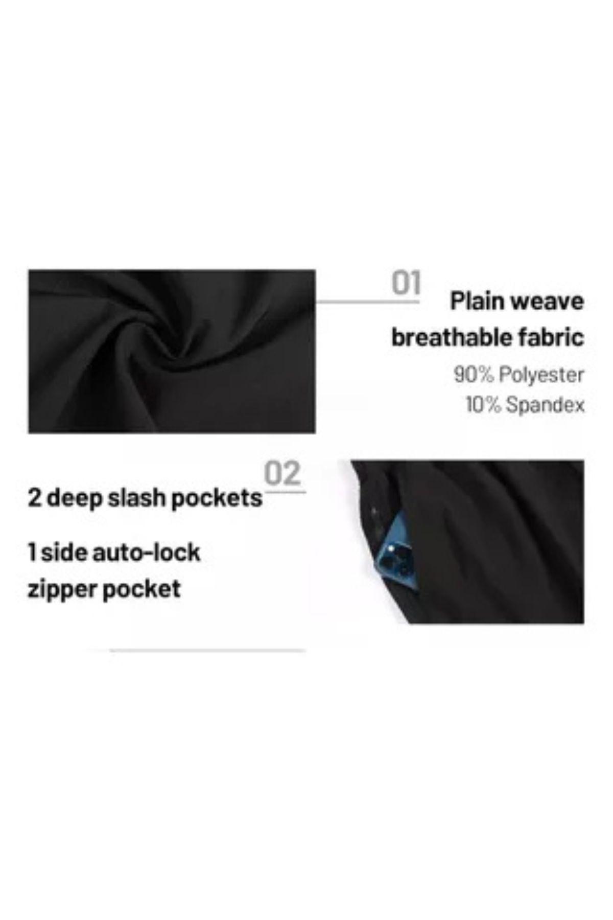 Short Deportivo Hombre Secado Rápido. Bolsillos 8798-3