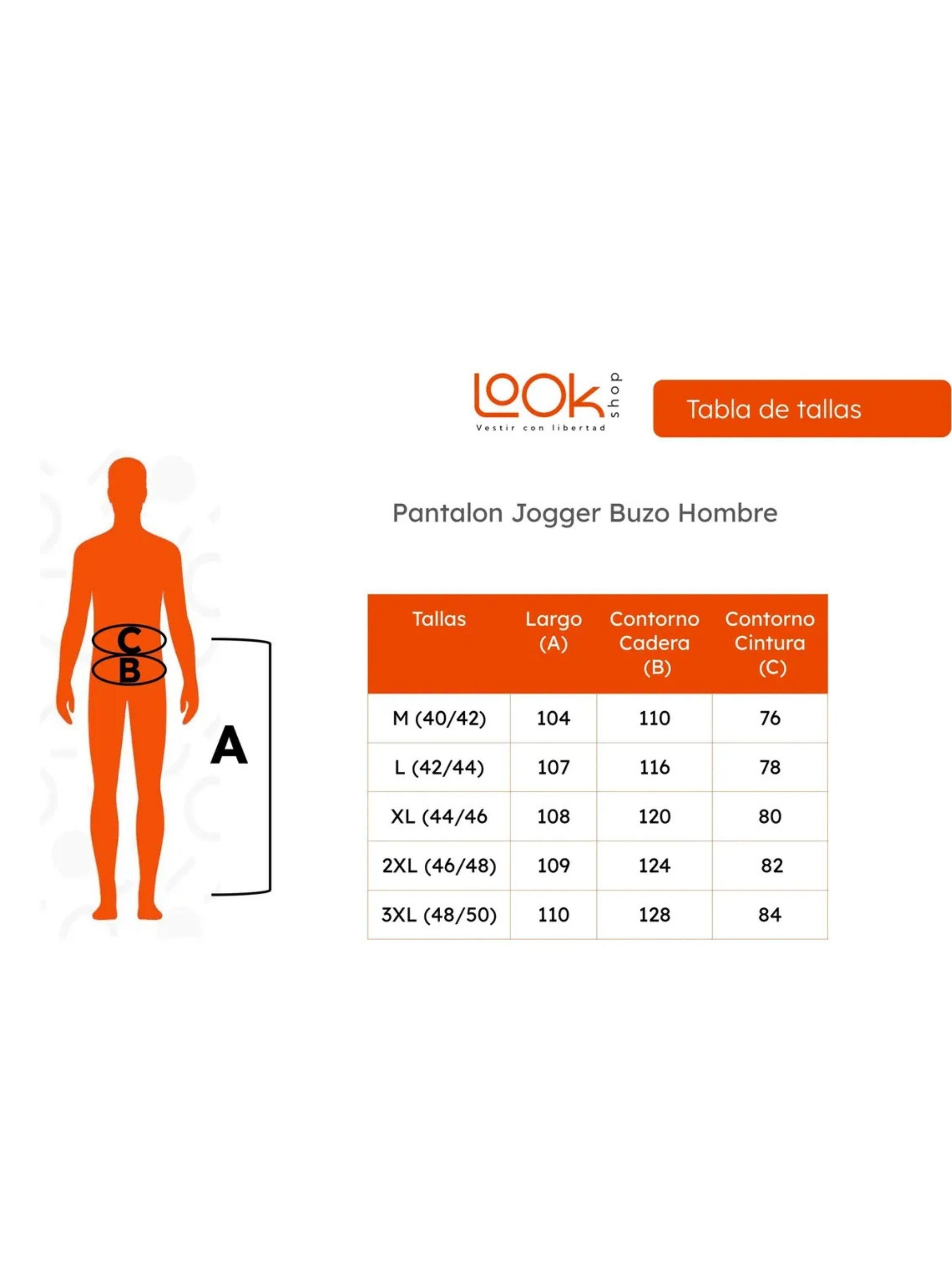 Pantalón Buzo Hombre. Forro Polar. Jogger Slim Fit. 250-5
