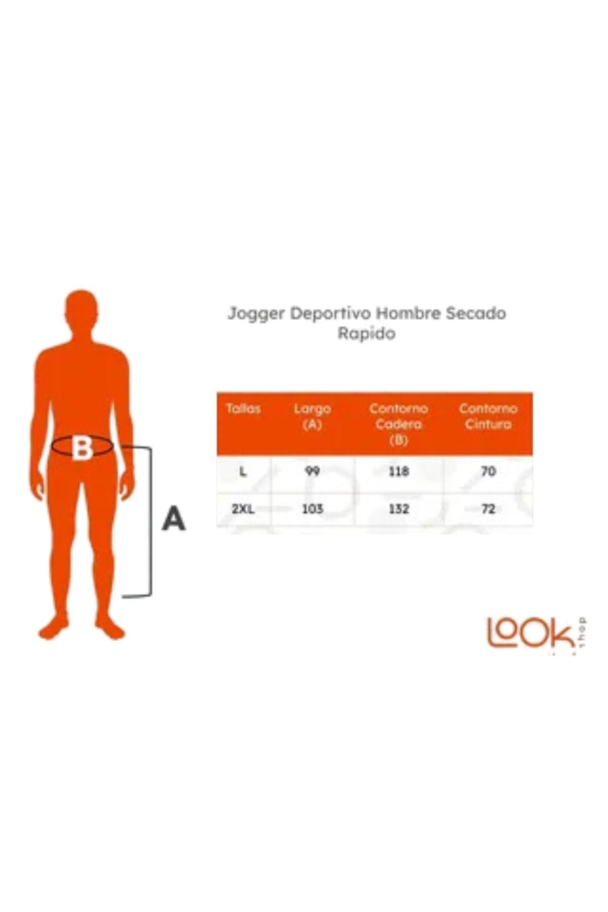 Pack 2 Jogger Deportivo Hombre. Verano Secado Rápido Buzo. 002-6