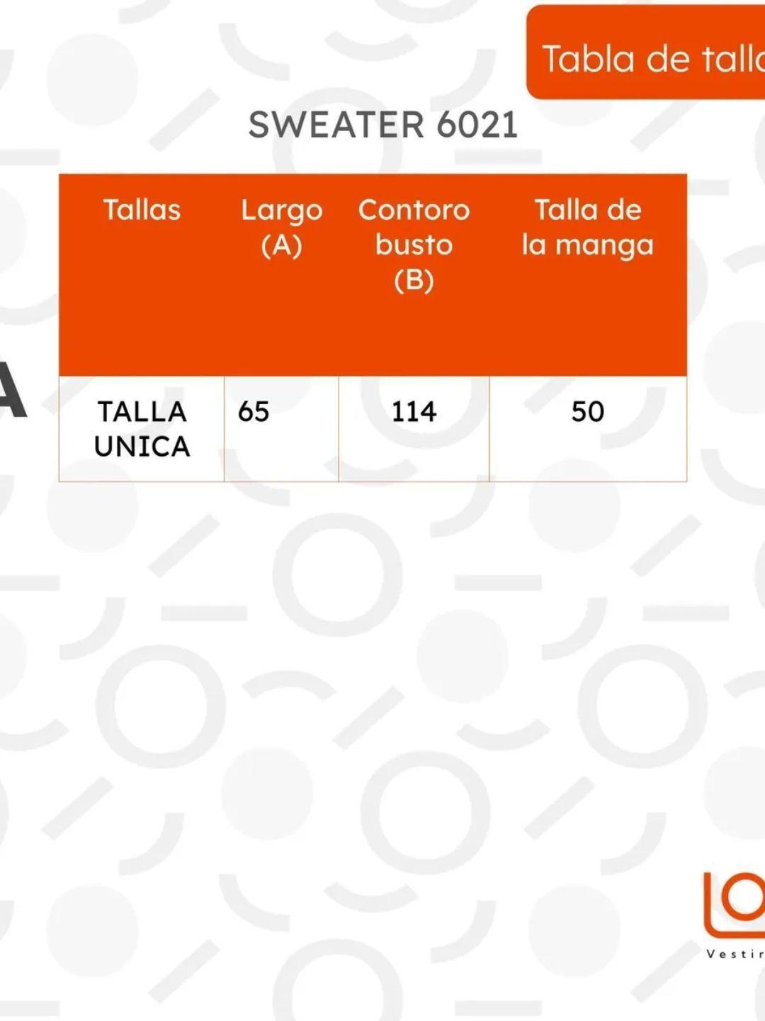 Tejido Tipo Spandex. Manga Larga. Sweater Cuello Alto Hilo. 6021-3