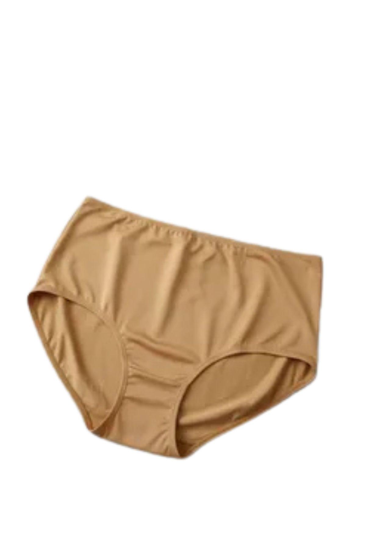 Pack 3 Calzón Alto Mujer Fibra Bambú. Colores. 3204 -2