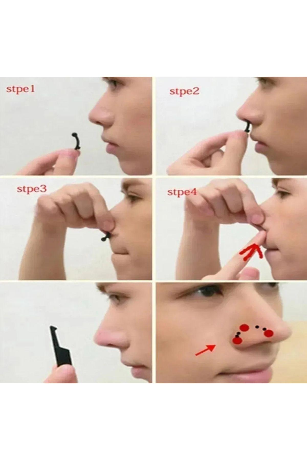 Corrector Nasal Respingador De Nariz Instantáneo 3 Medidas-4