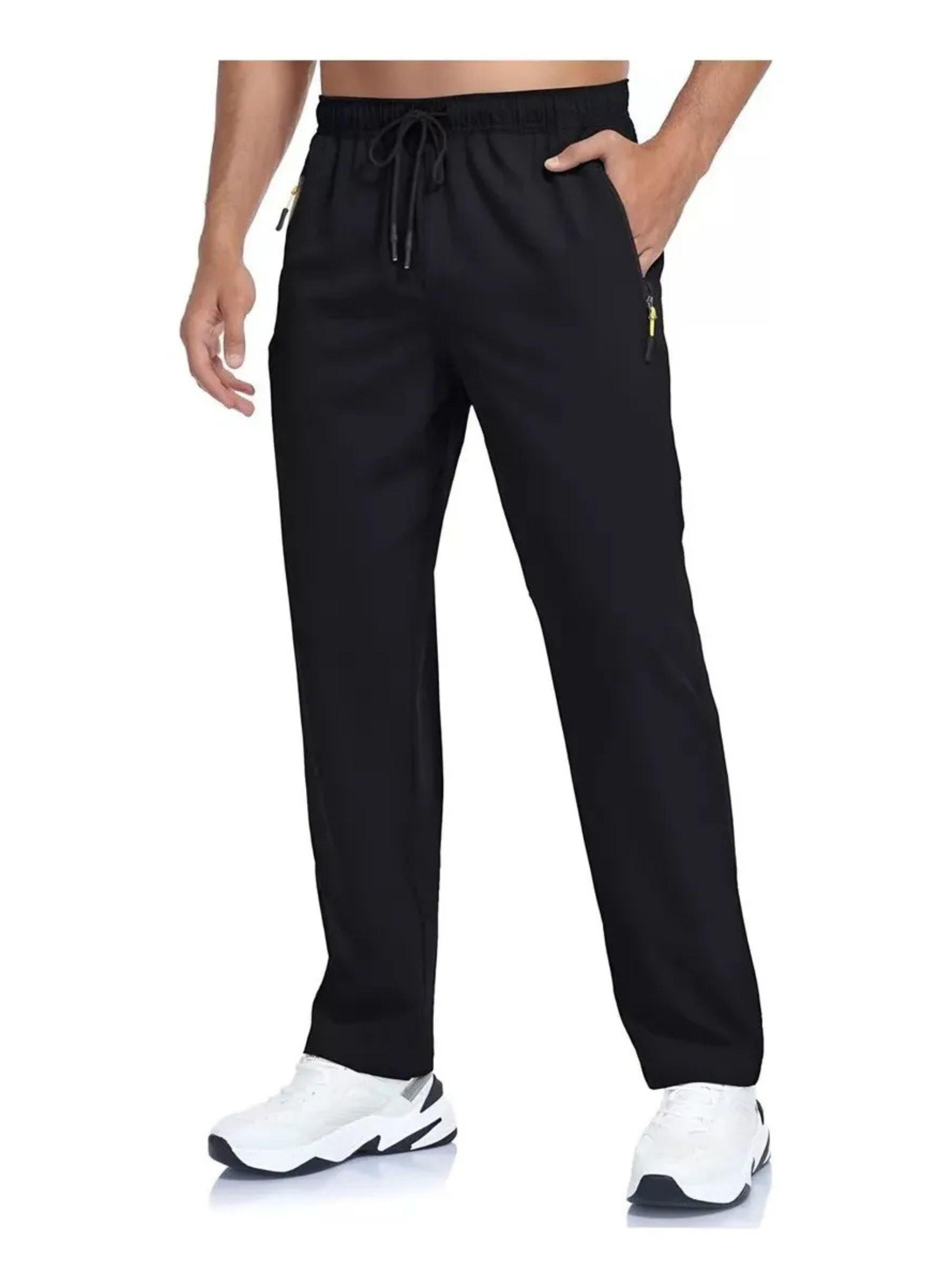 Pantalon Hombre Buzo Recto Tradicional Delgado Verano 890-1