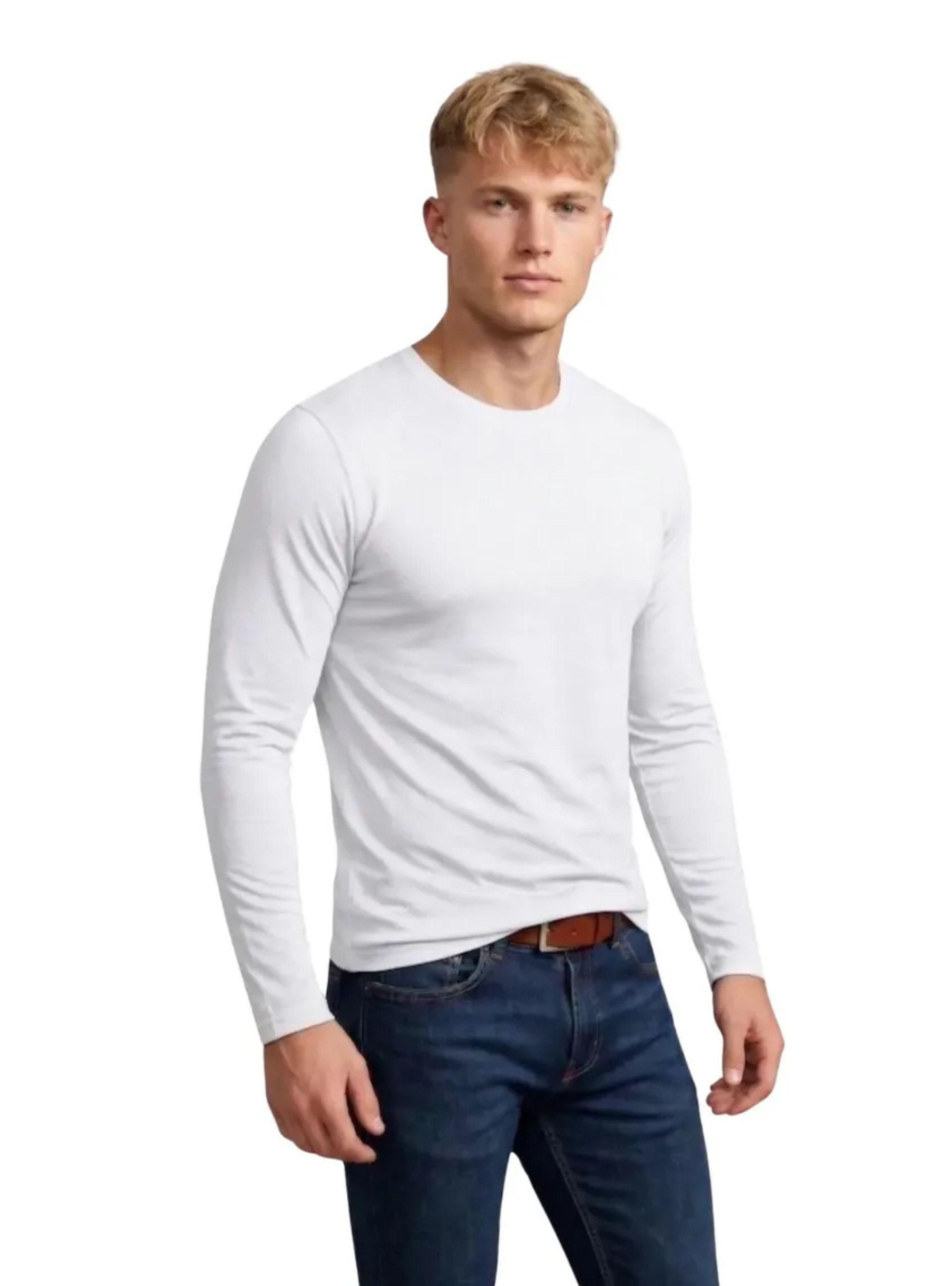 Camiseta Hombre Bambú Manga Larga Sin Forro Polar Térmica 418-2
