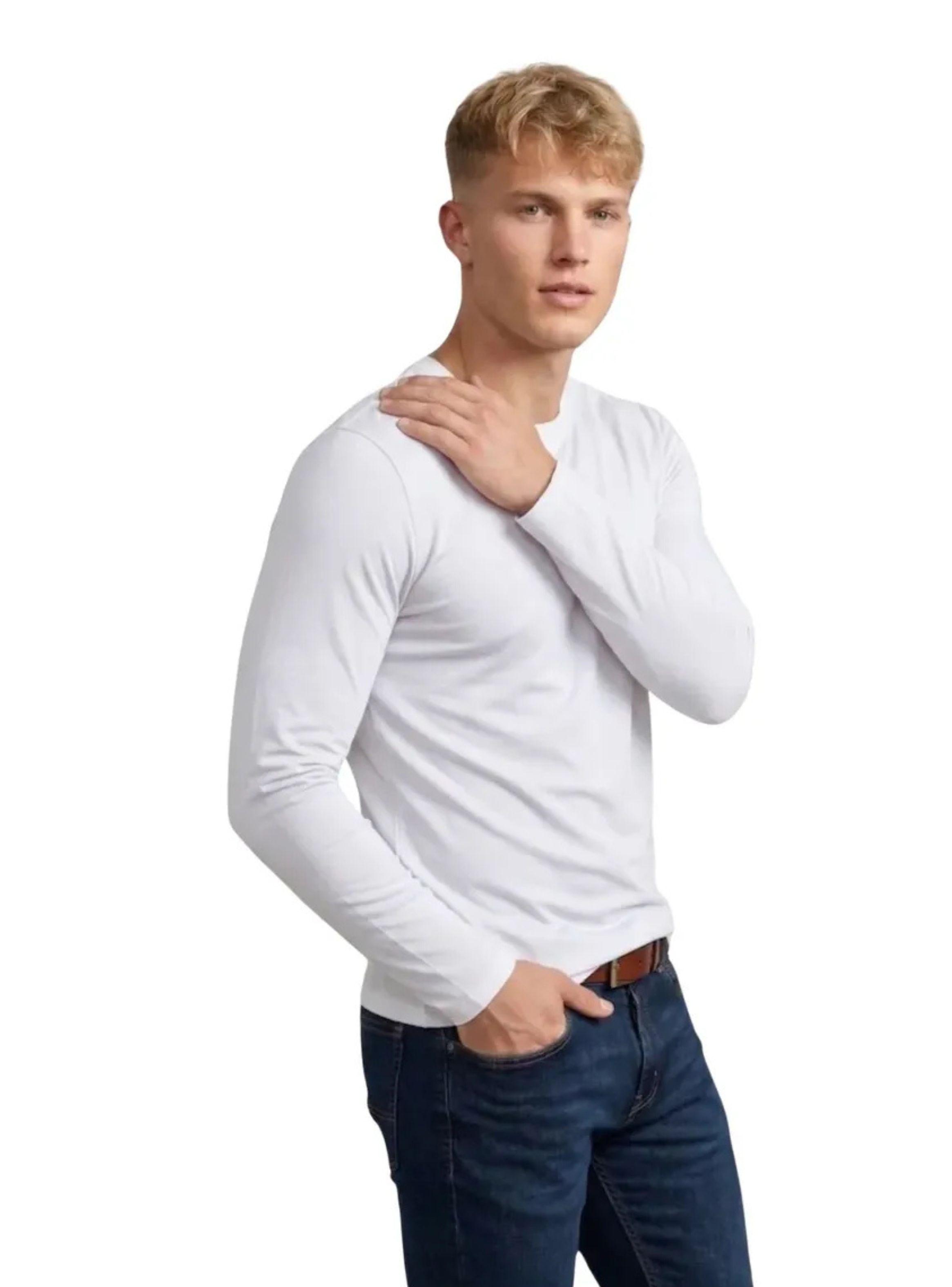 Camiseta Hombre Bambú Manga Larga Sin Forro Polar Térmica 418-4
