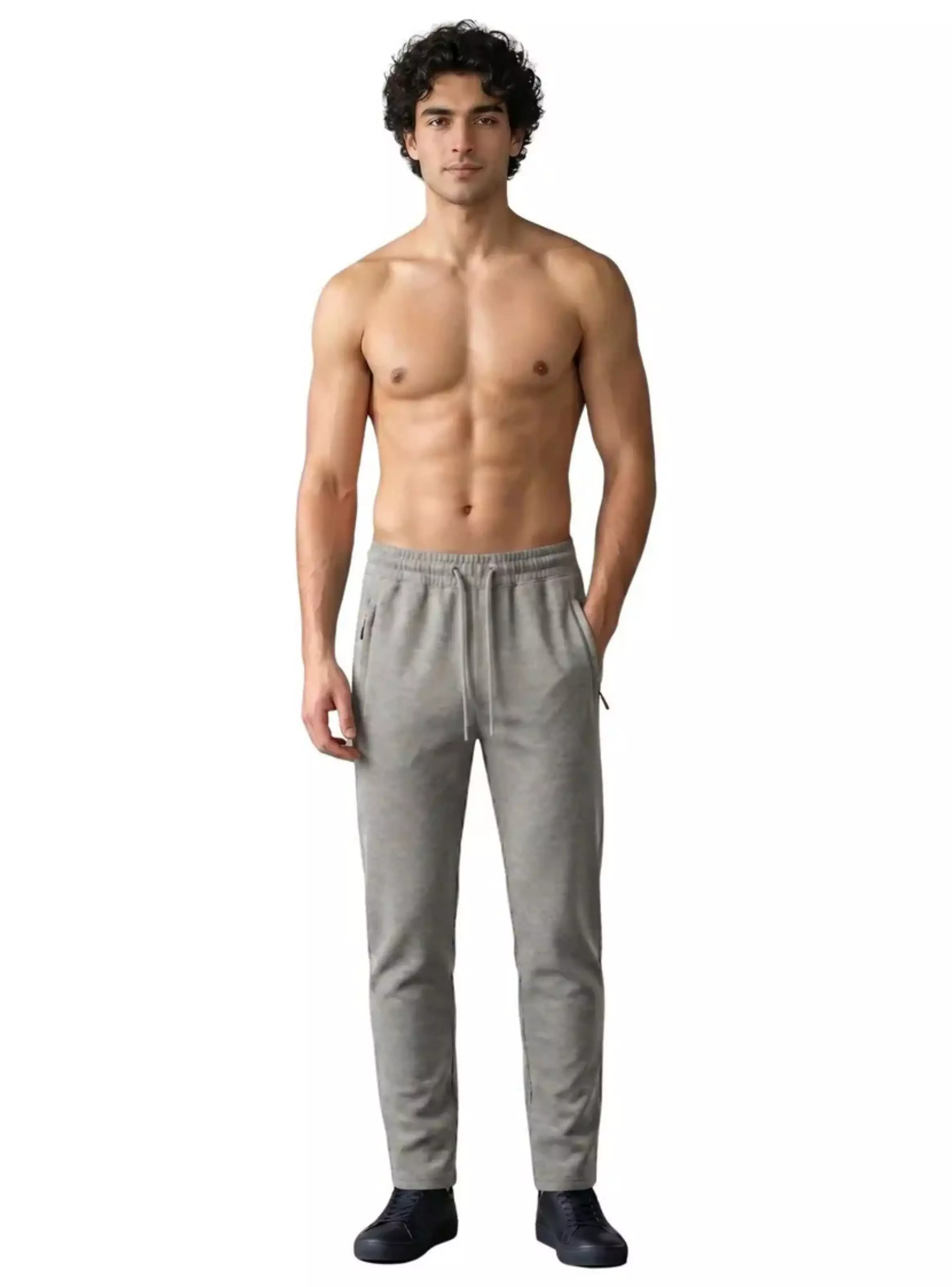 Pantalón Jogger Buzo Hombre Algodón Forro Polar M Y L. 65-1