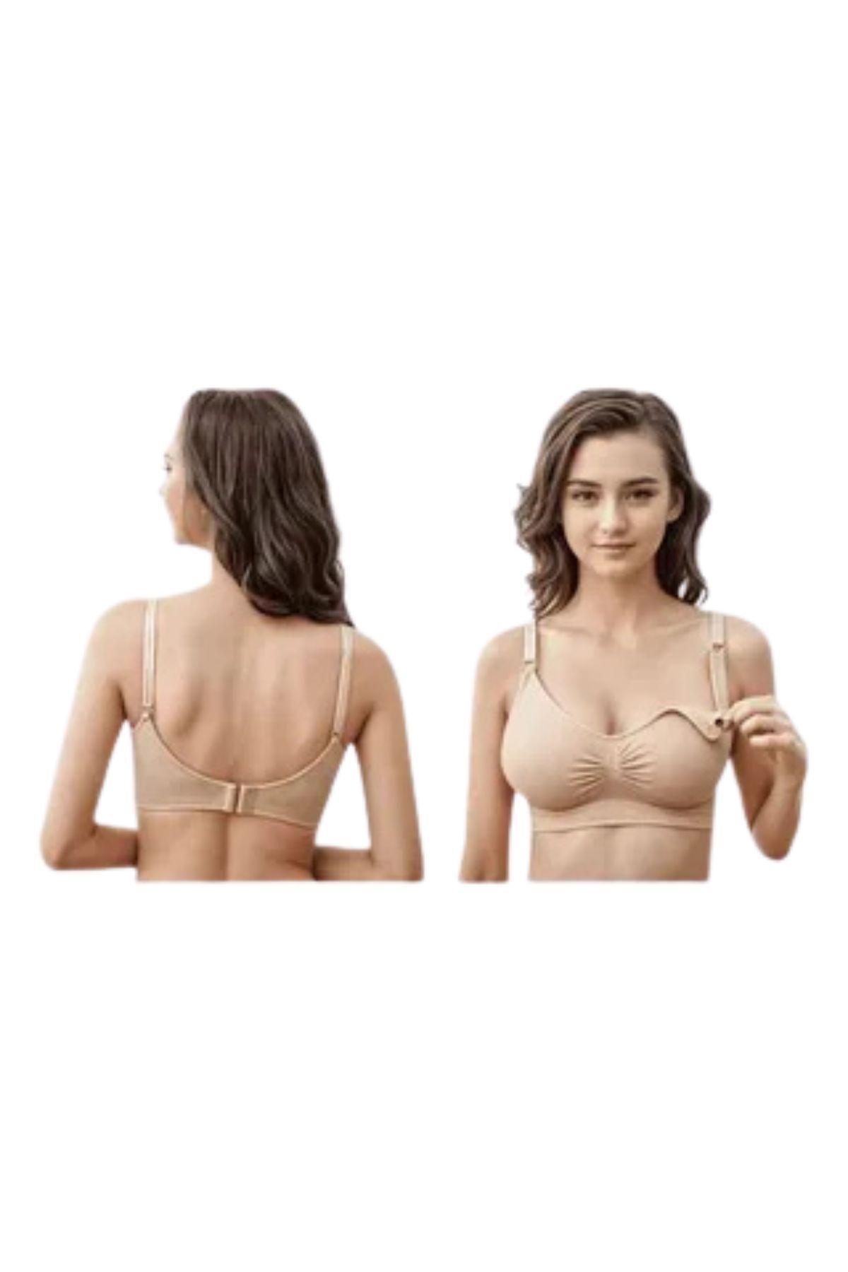 Pack 3 Sostén De Lactancia Sostén Maternal Elasticado 54-3