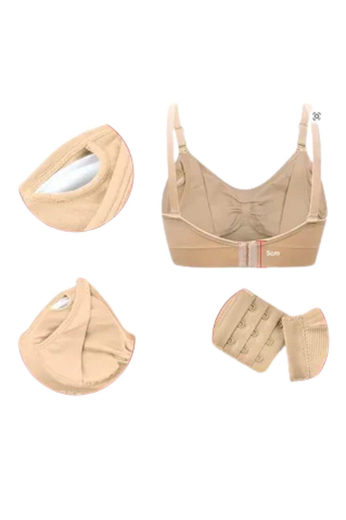 Pack 3 Sostén De Lactancia Sostén Maternal Elasticado 54-4