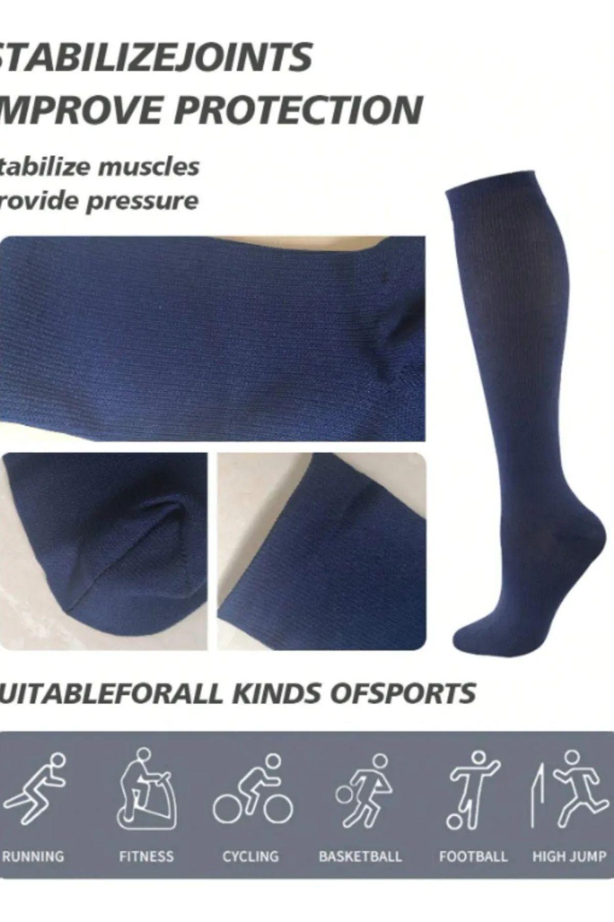 Pack 3 Pares Calceta Escolar. Calceta Larga 691-5