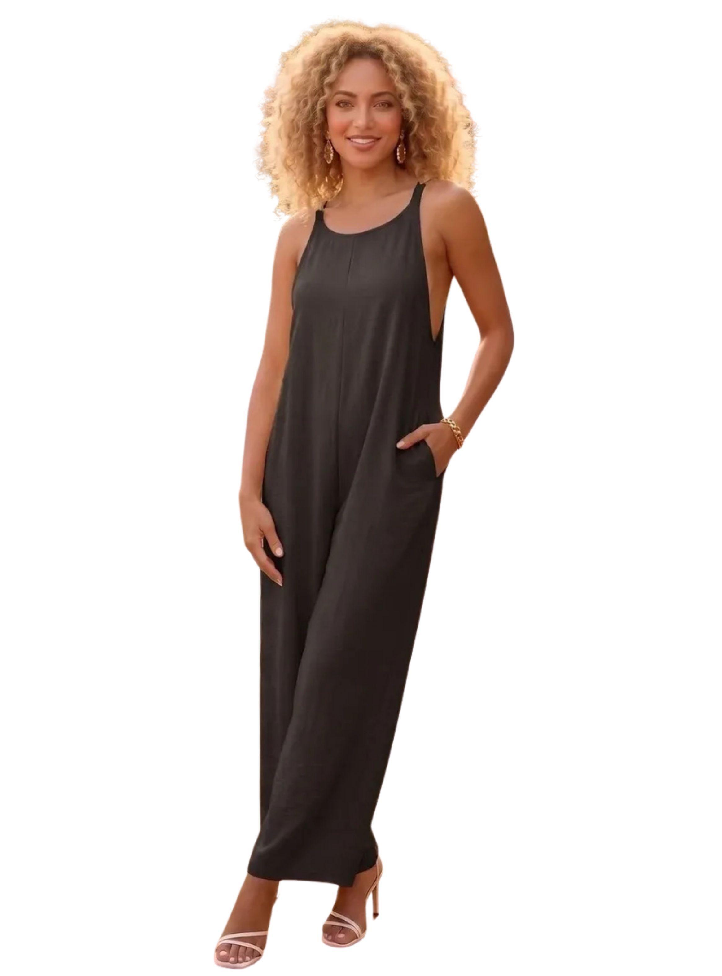 Enterito Largo Premium Tipo Palazzo Liso Primavera Mujer 3357-0