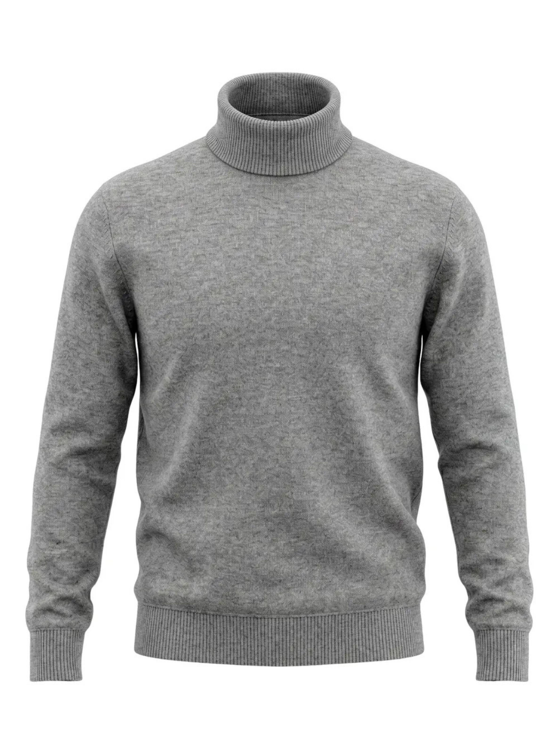 Sweater Tejido Hombre Cuello Subido Beatle Colores 189-4