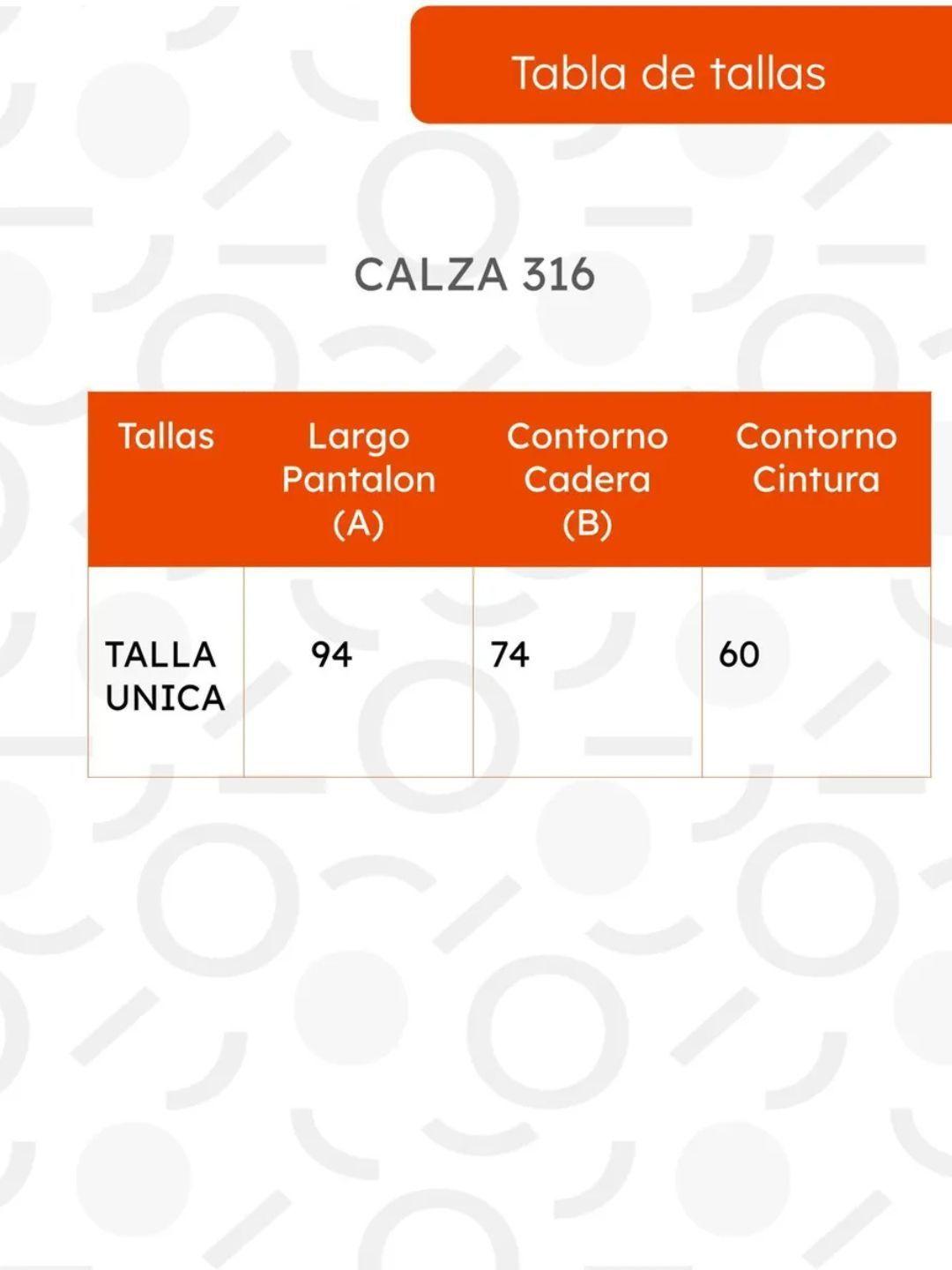 Calza Efecto Piel. Mujer Invierno Forro Piel 316-3