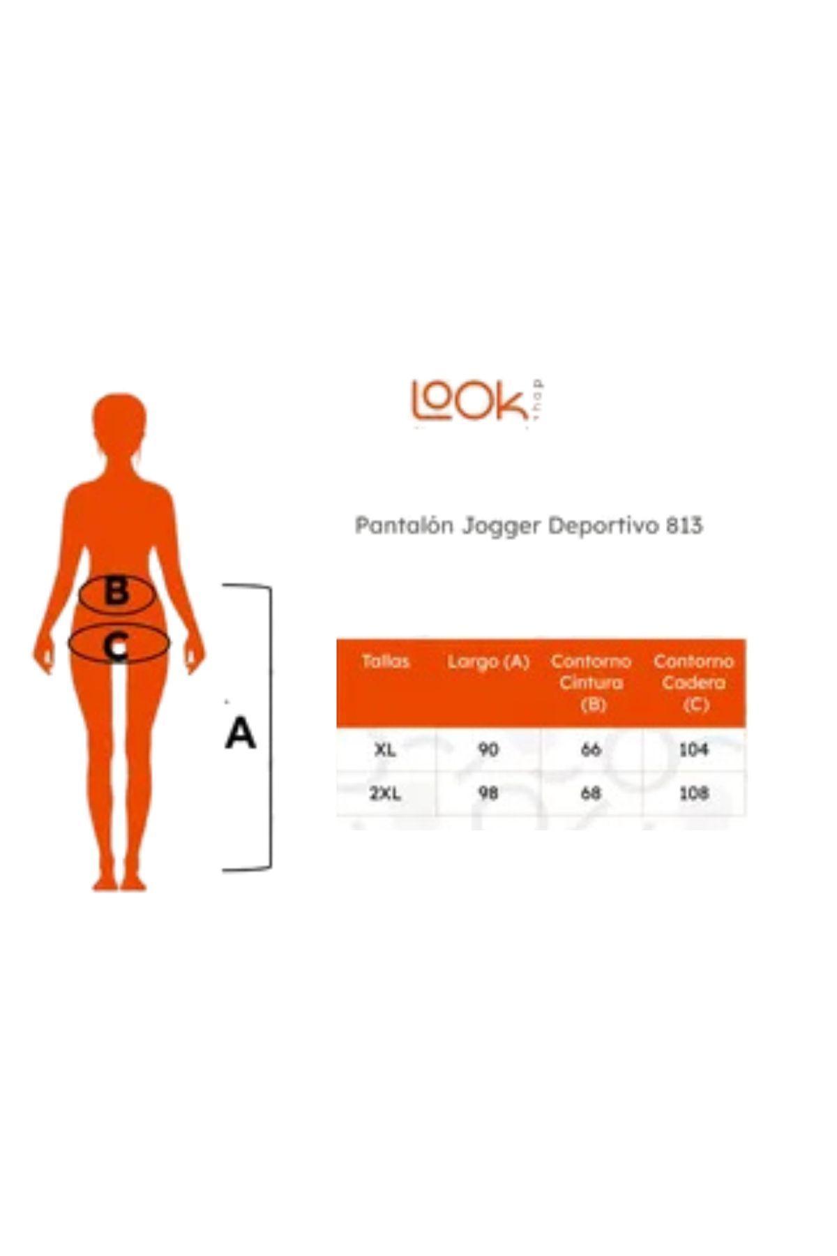 Pantalón Jogger Mujer, Deportivo Bolsillos. Secado Rápido 813-3