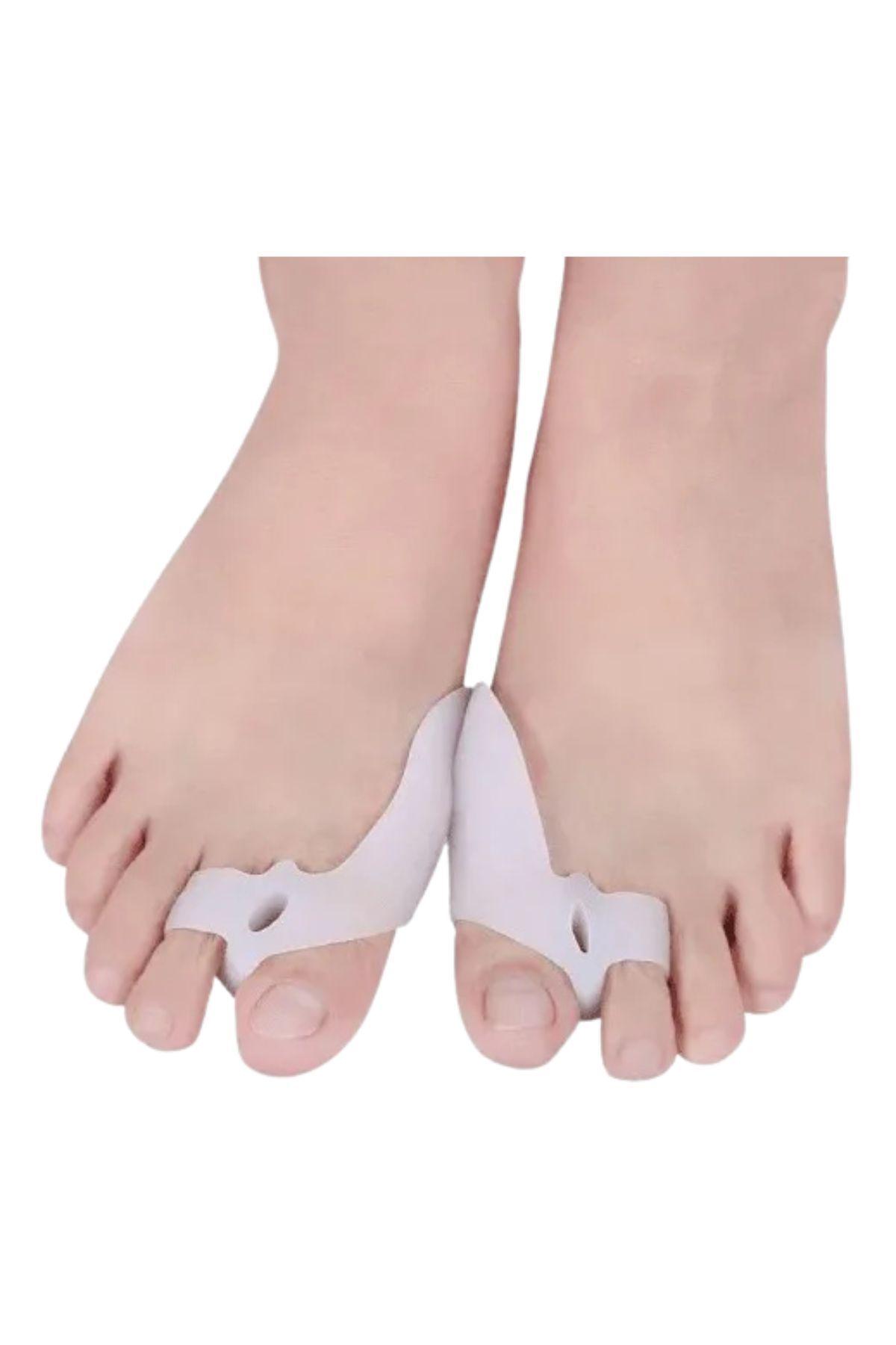 Pack 2 Corrector Juanete Ambos Pies Separador Dedo Silicona 025-2