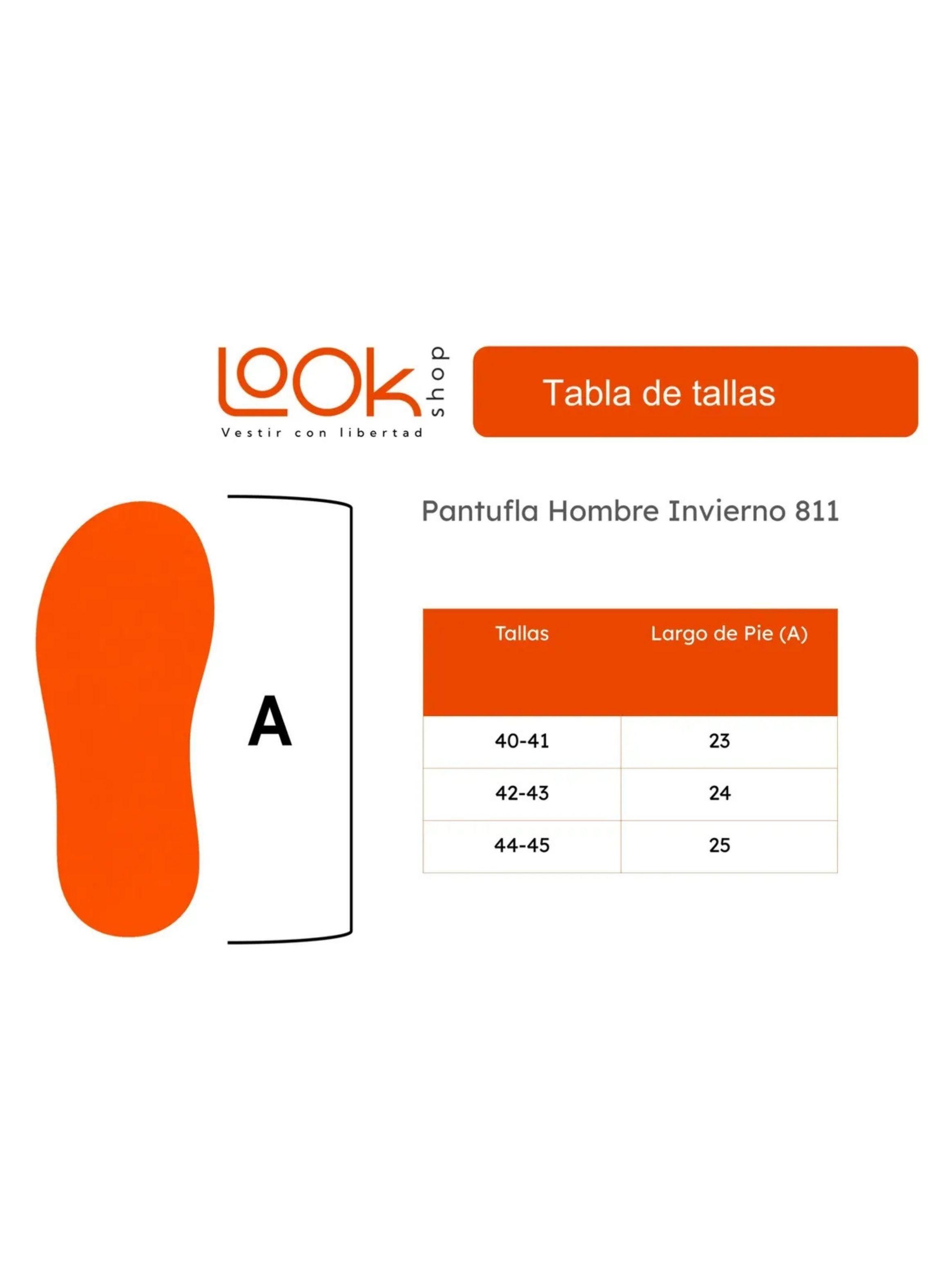 Pack 2 Pantuflas Chiporro Hombre Invierno Casual Confort 811-9