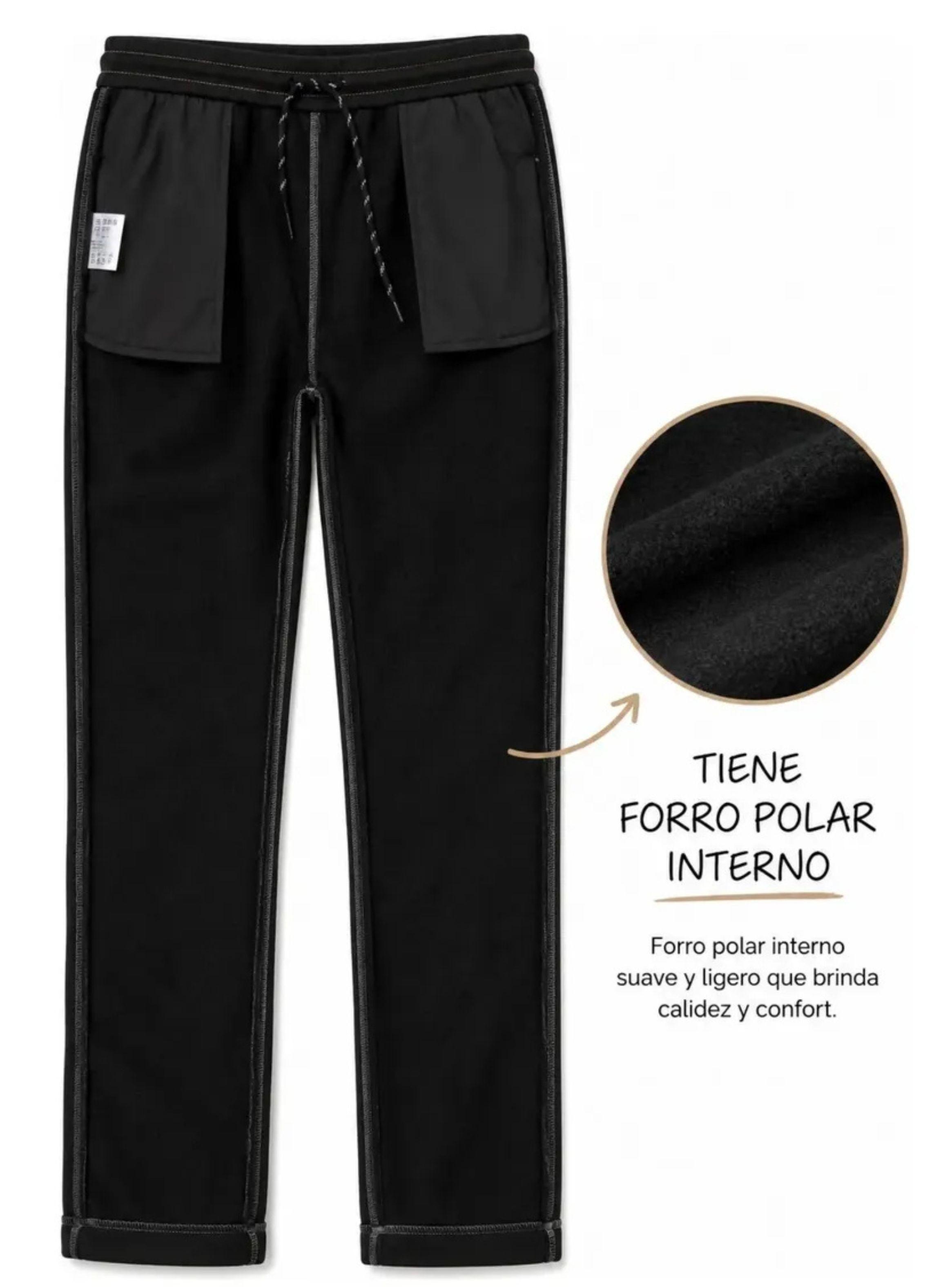 Pantalón Mujer Recto Tiro Alto Wide Colores 7001-6