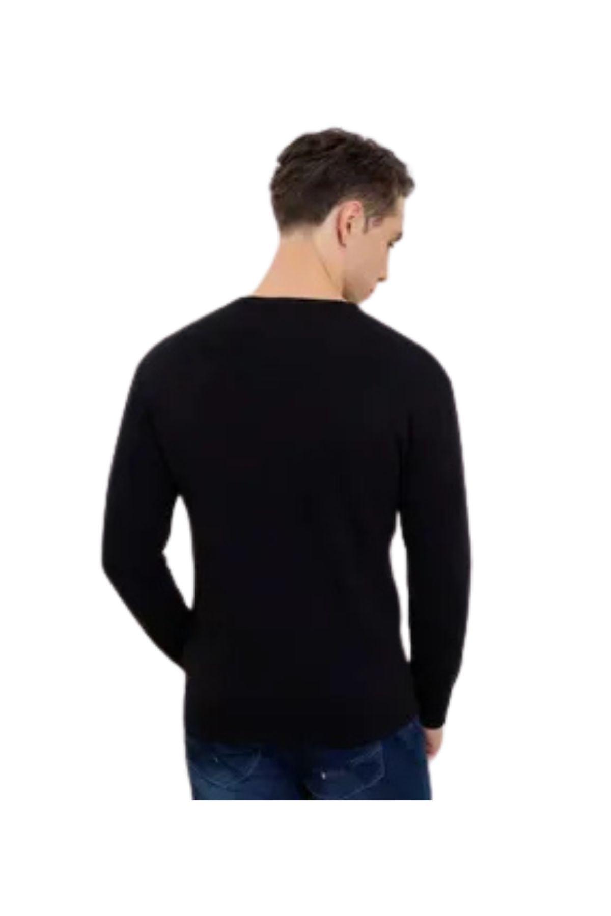 Sweater Tejido Hilo Hombre Cuello V Colores 151-4