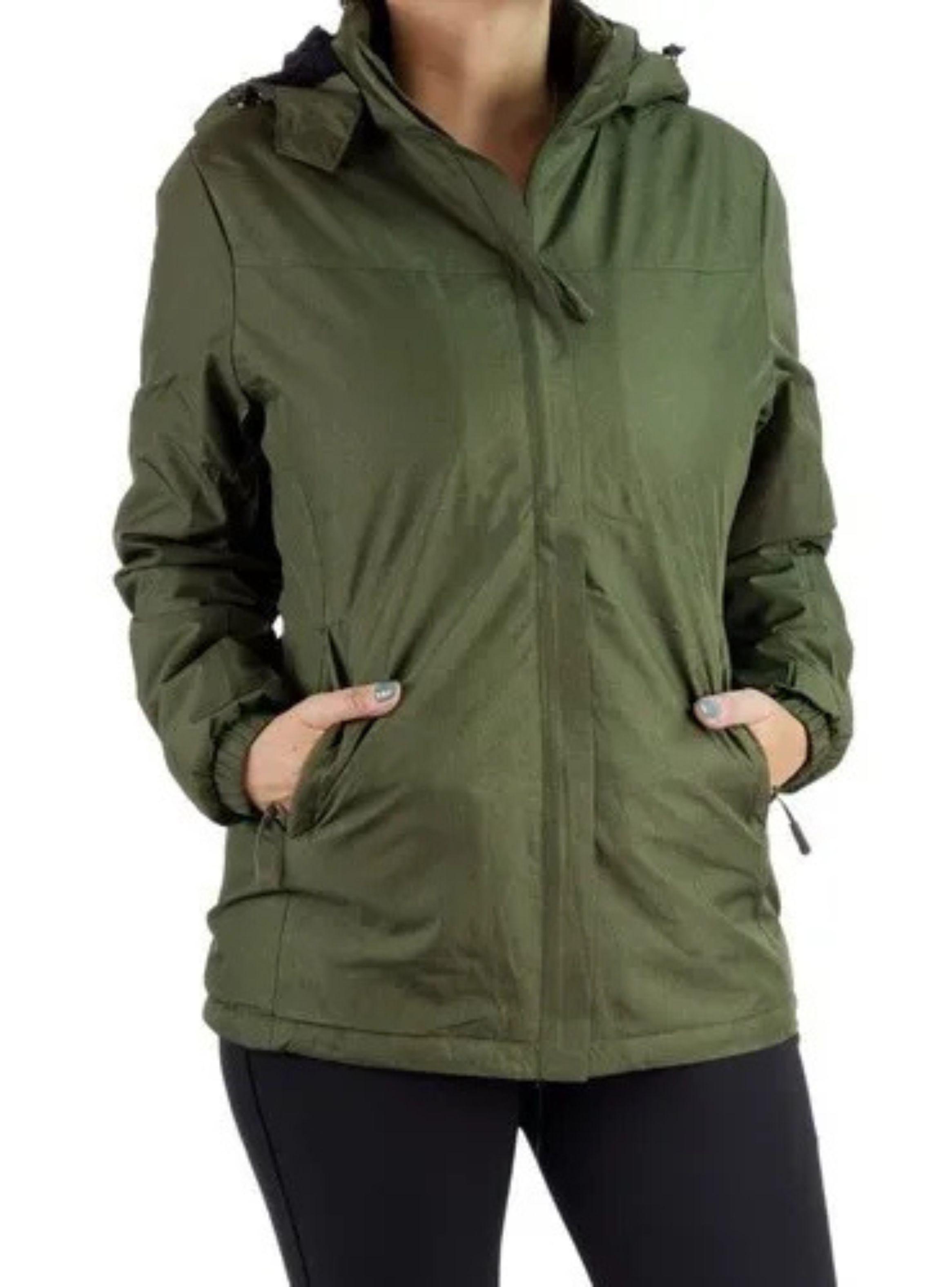 Chaqueta Mujer Premium  Excelente Calidad Parka Forro Piel H8-1