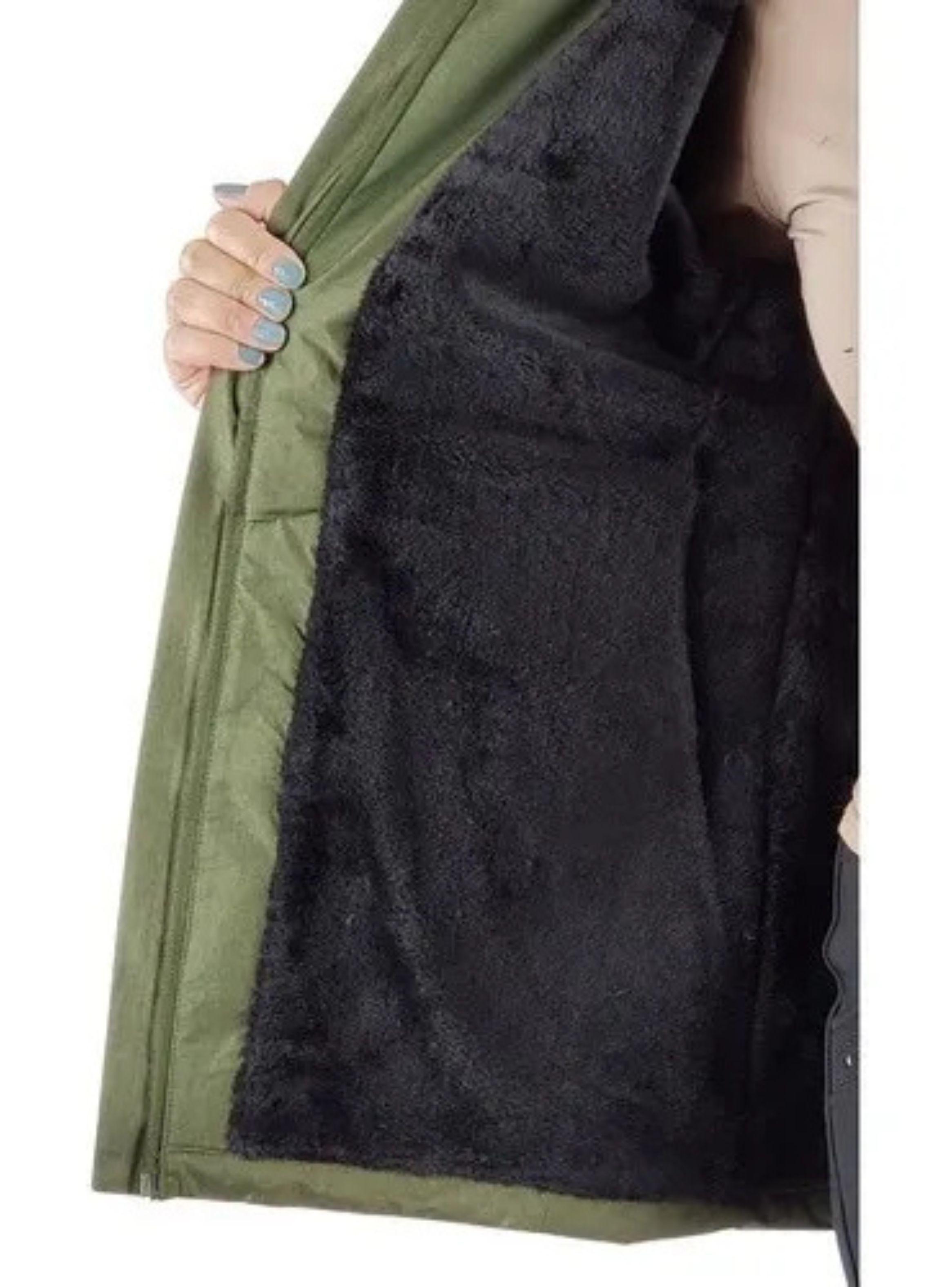 Chaqueta Mujer Premium  Excelente Calidad Parka Forro Piel H8-3