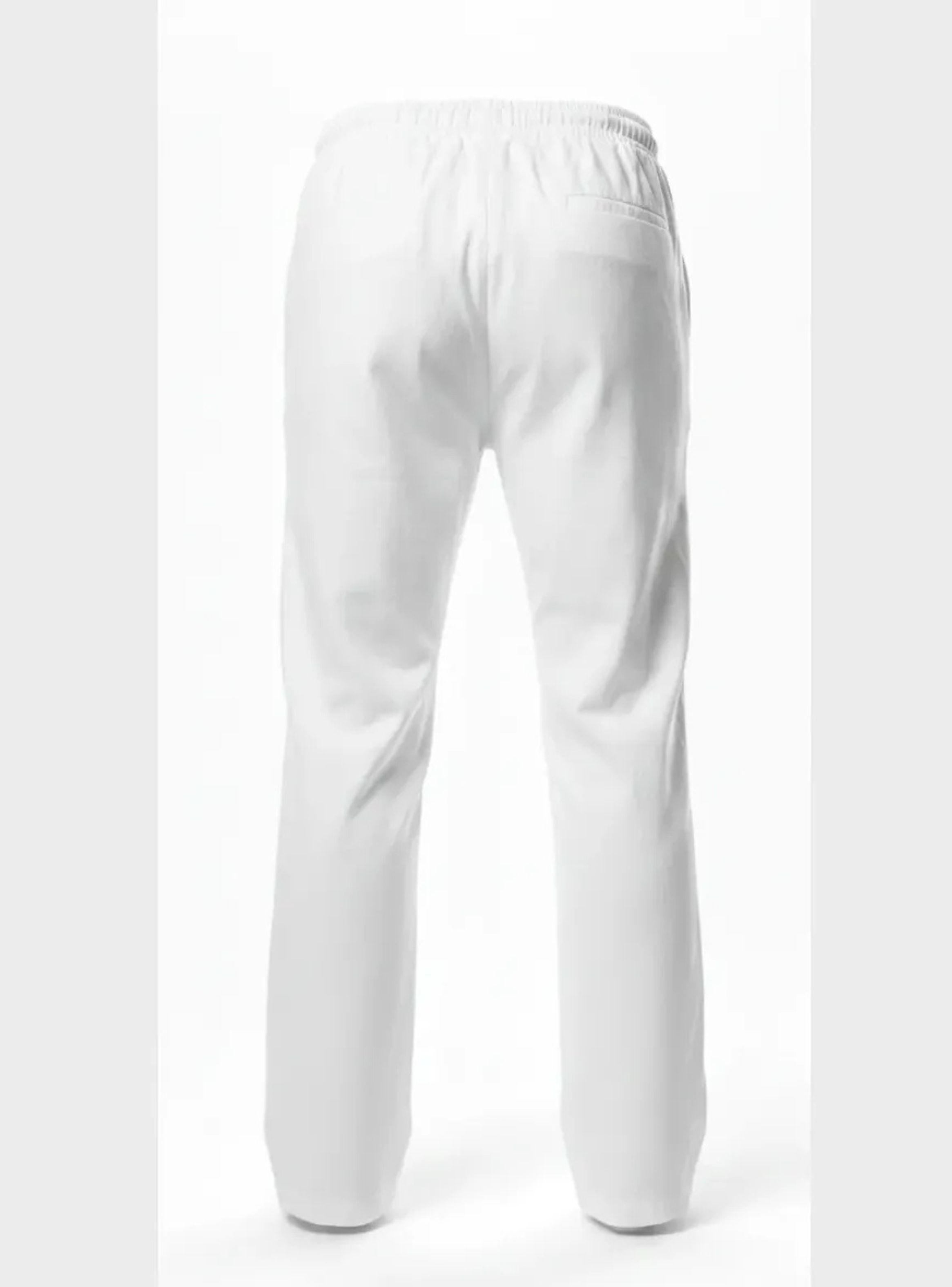 Pantalón Lino Hombre, Corte Recto, Pretina Elásticada 7141-4