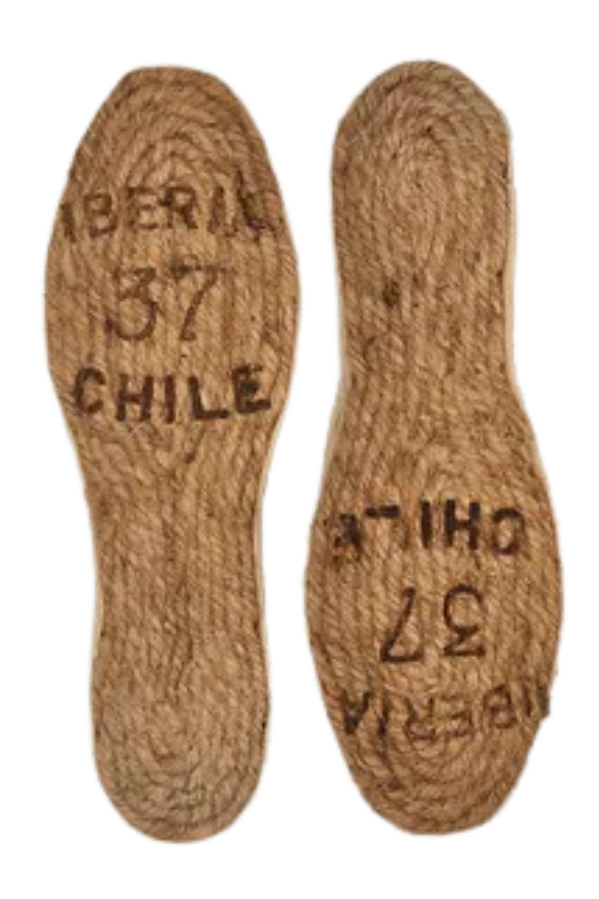 Alpargatas Iberia. Suela Cañamo Yute 100% Natural. Excelente Burdeo -5