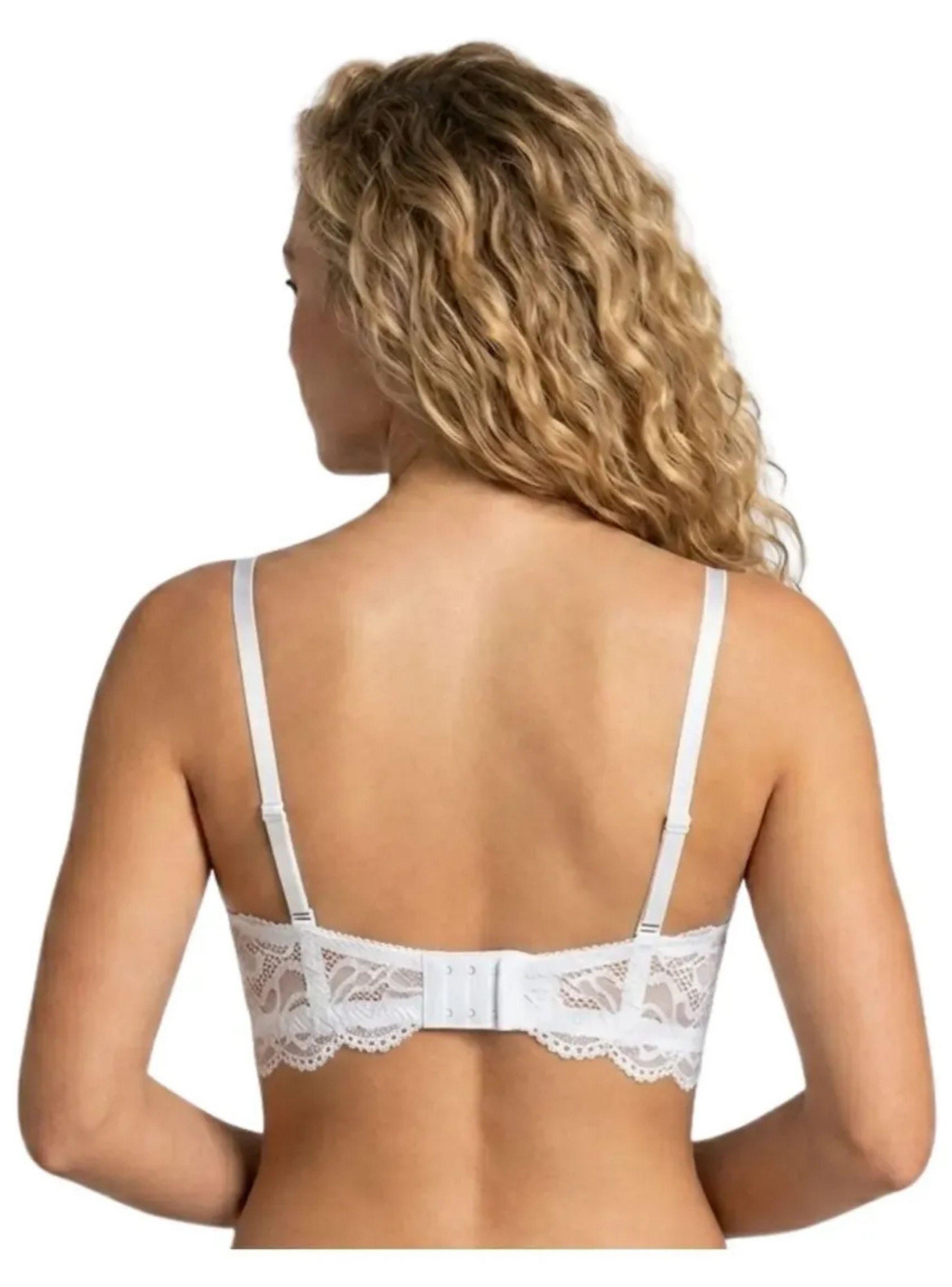 Bralet Top Elasticado Mujer Sostén Peto Sujetador Encaje 600-2