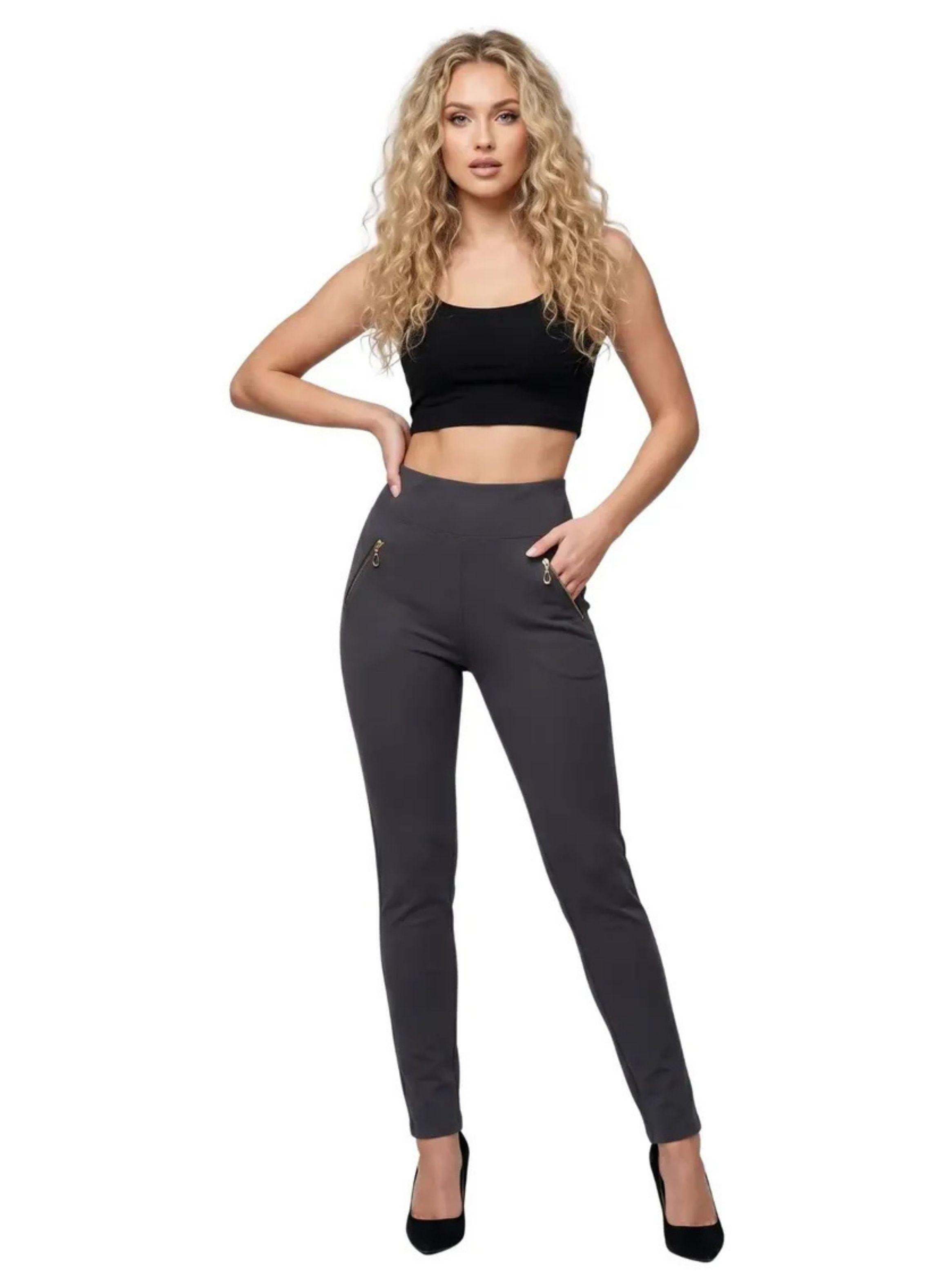 Pantalon Calza Forro Piel. Bolsillo Cierre. M a XL. H1-0