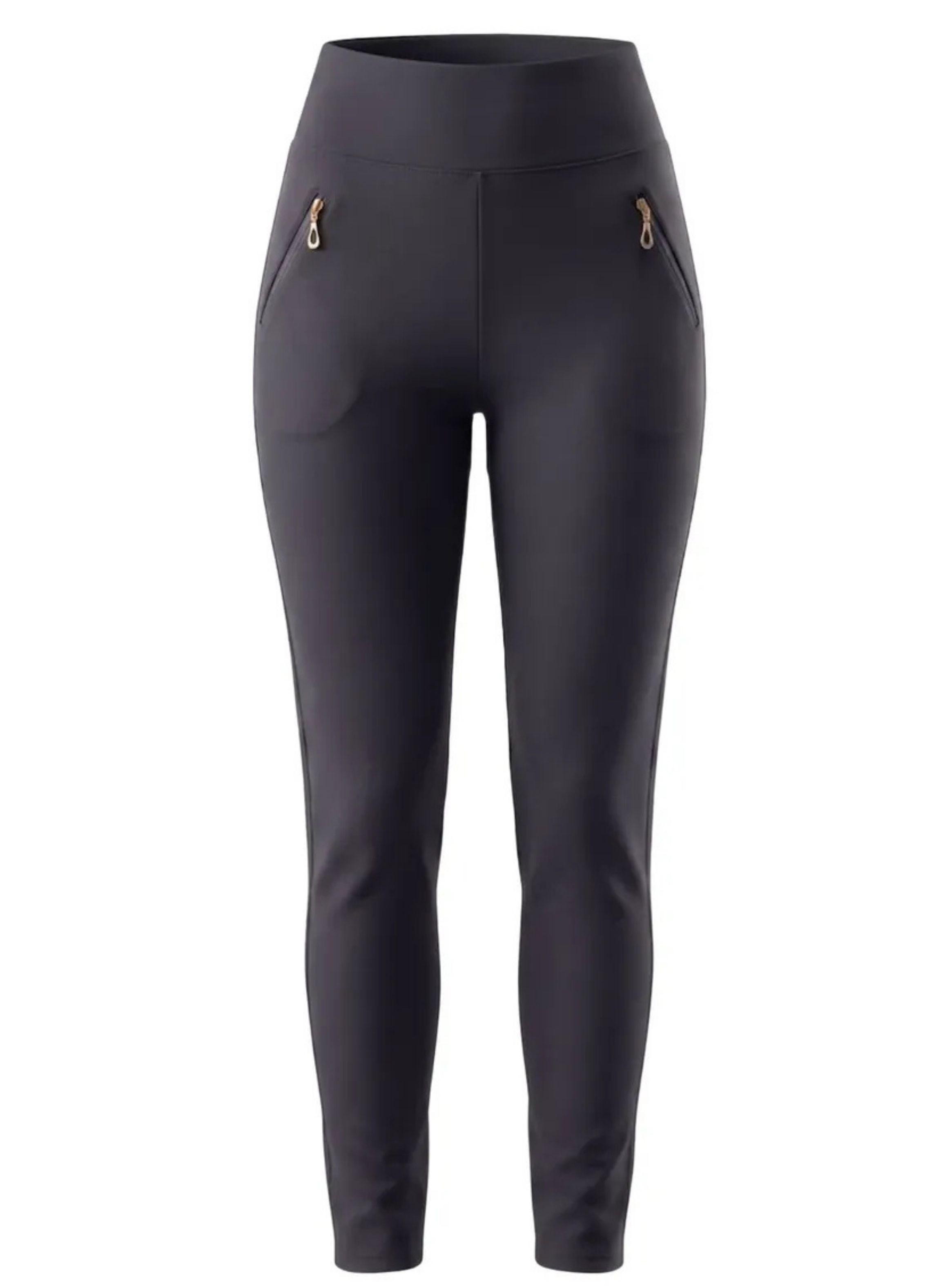 Pantalon Calza Forro Piel. Bolsillo Cierre. M a XL. H1-3
