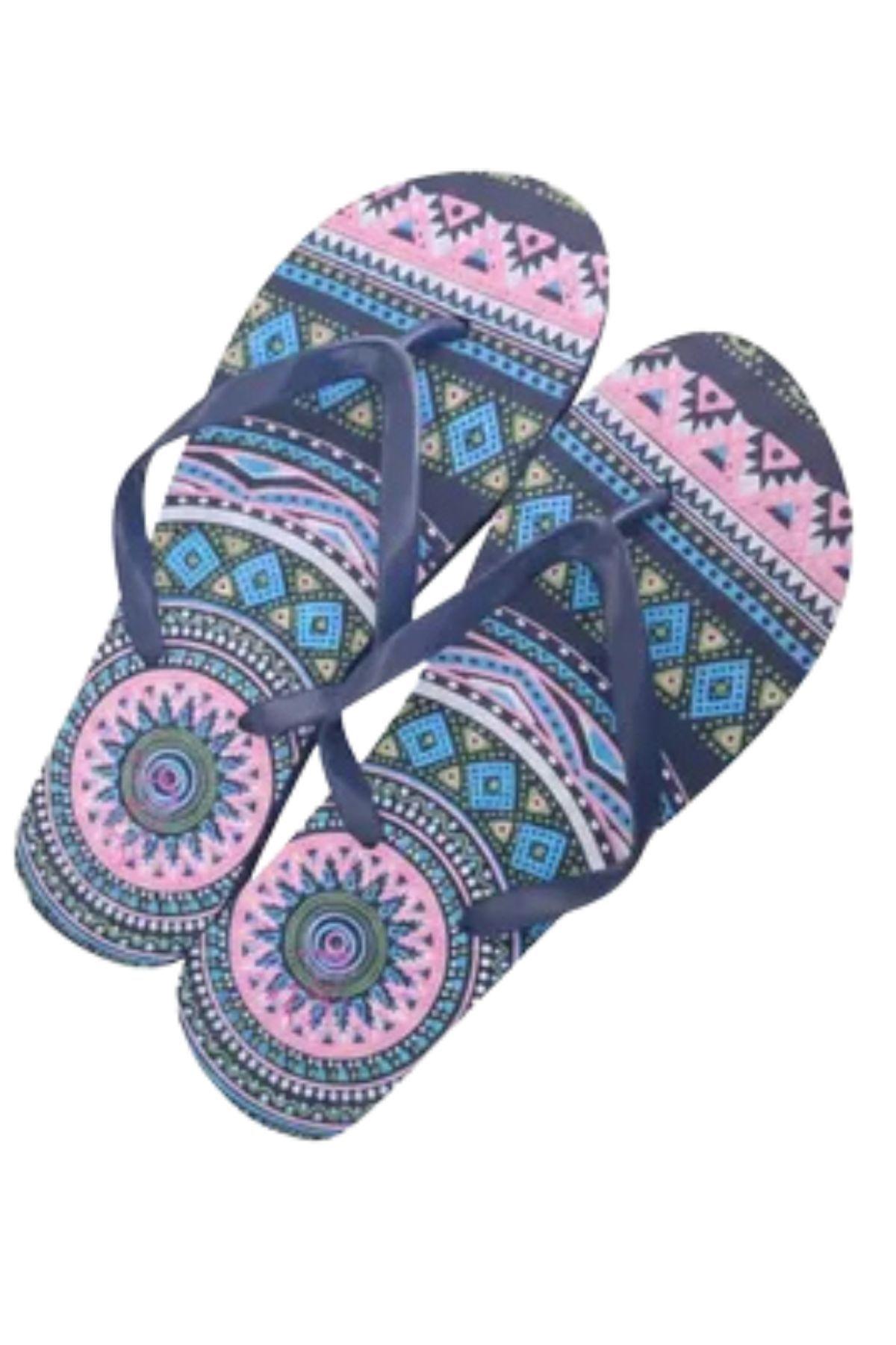 Pack 2 Pares Hawaianas, Chalas Sandalias De Mujer 1467-2