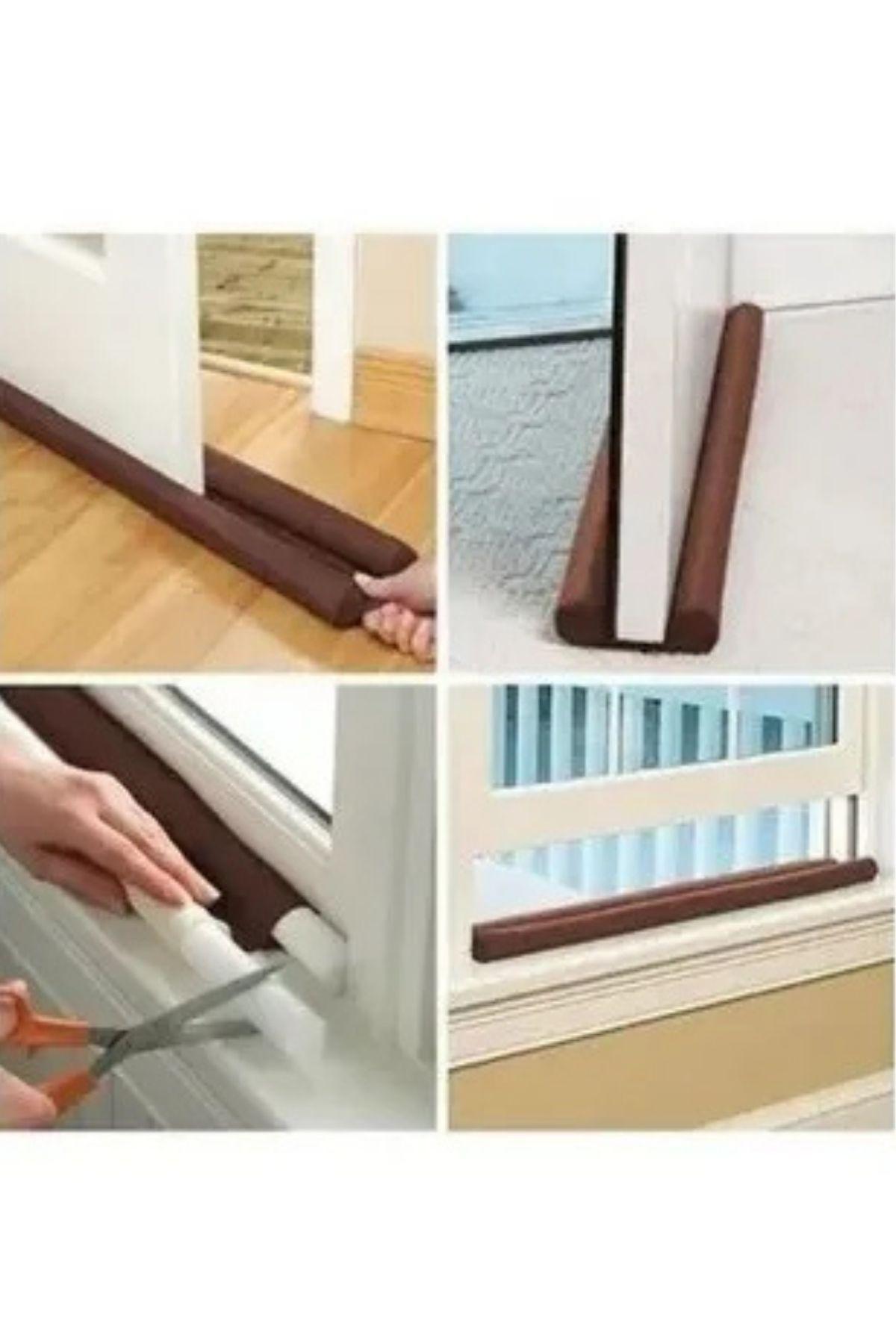 Protector Doble Aislante De Frío Polvo Para Puertas Ventanas-2