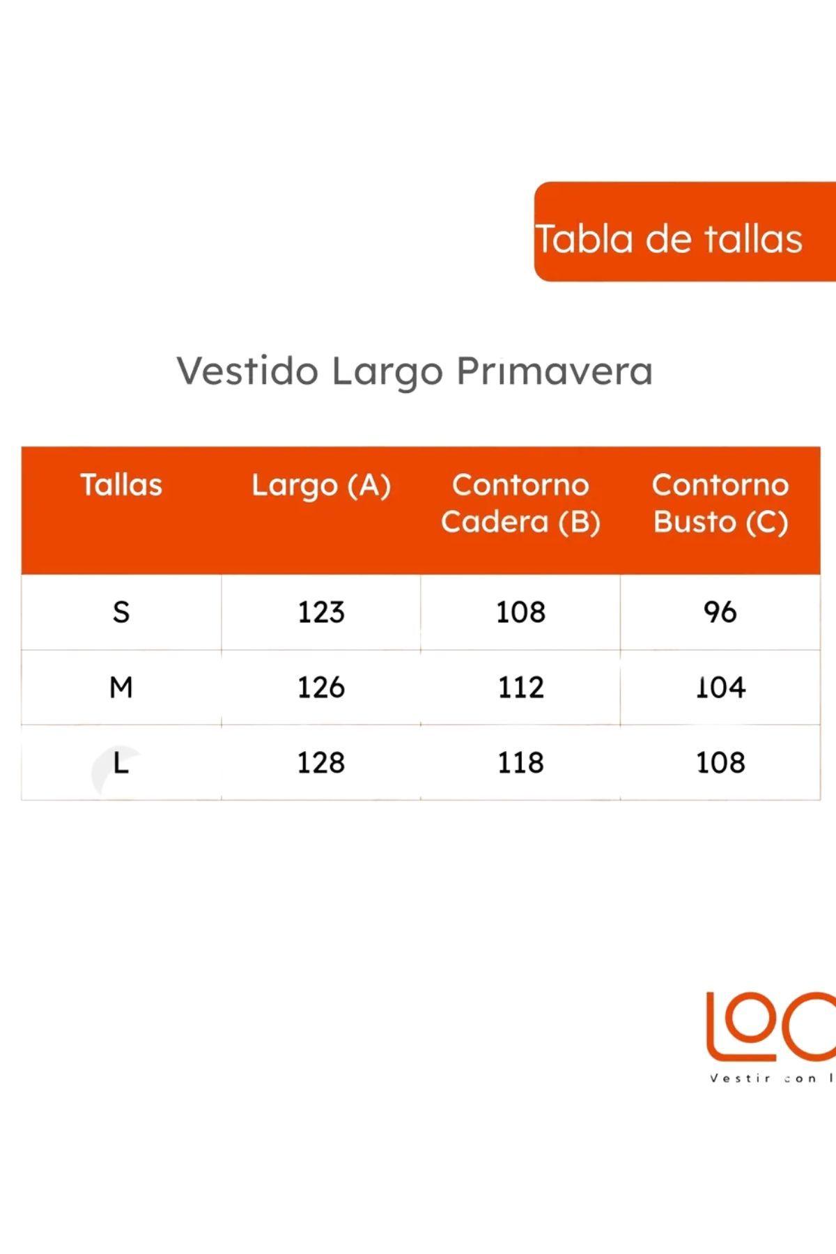 Vestido Largo Primavera Mujer Liso. Tipo Jeans 3323-3