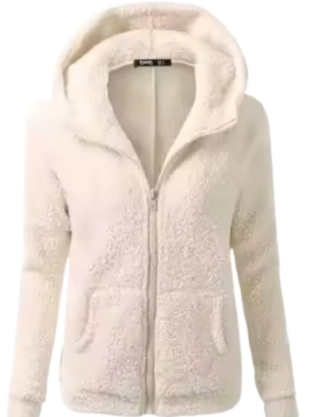 Polerón Polar Corderito, Peludo Mujer Invierno, Colores. 999-0