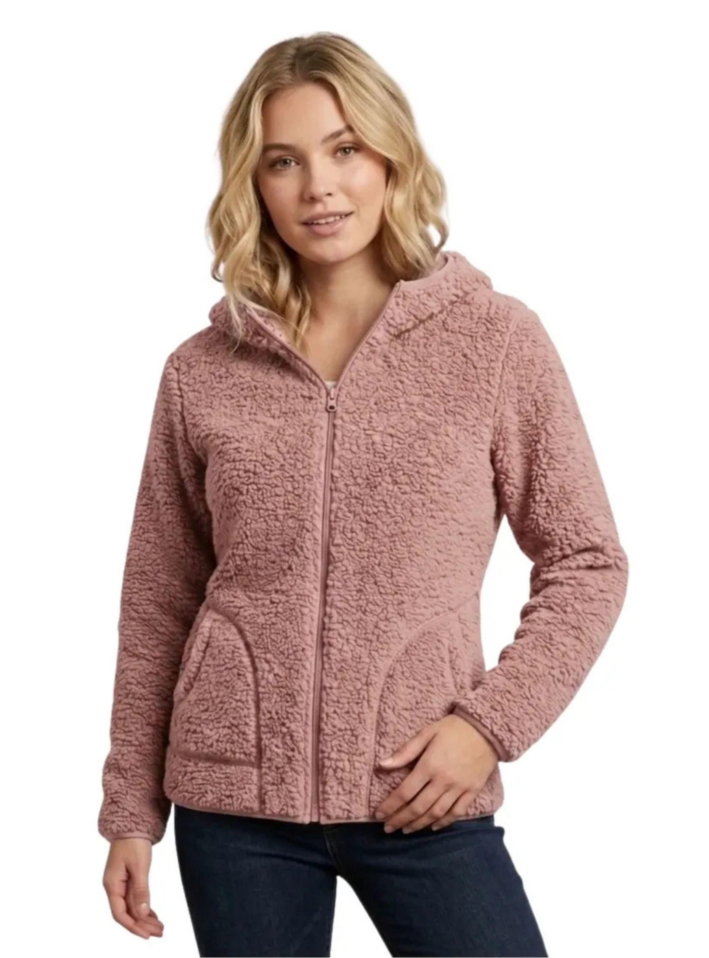 Polerón Polar Corderito, Peludo Mujer Invierno, Colores. 999-0