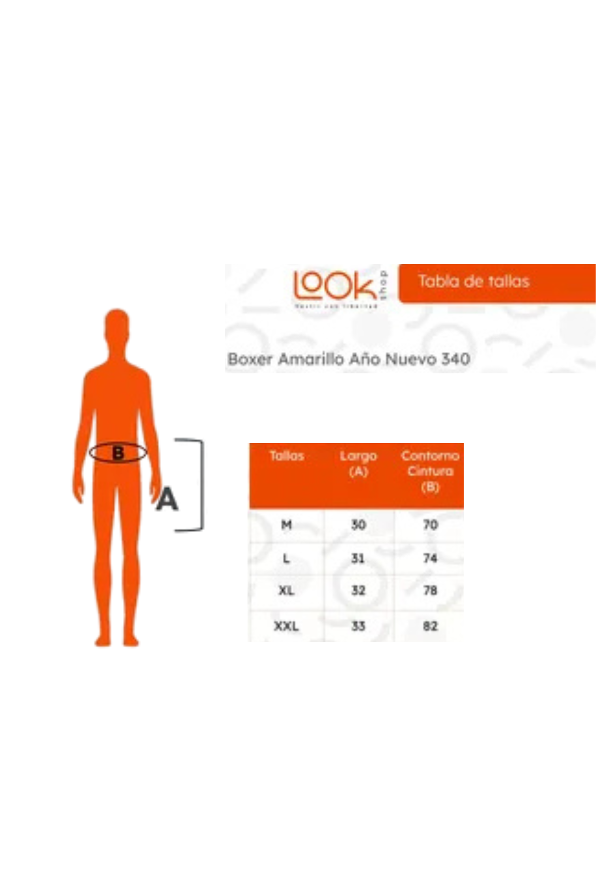 Bóxer Hombre. Calzoncillo. Ropa Interior. Amarillo Año Nuevo 340-7