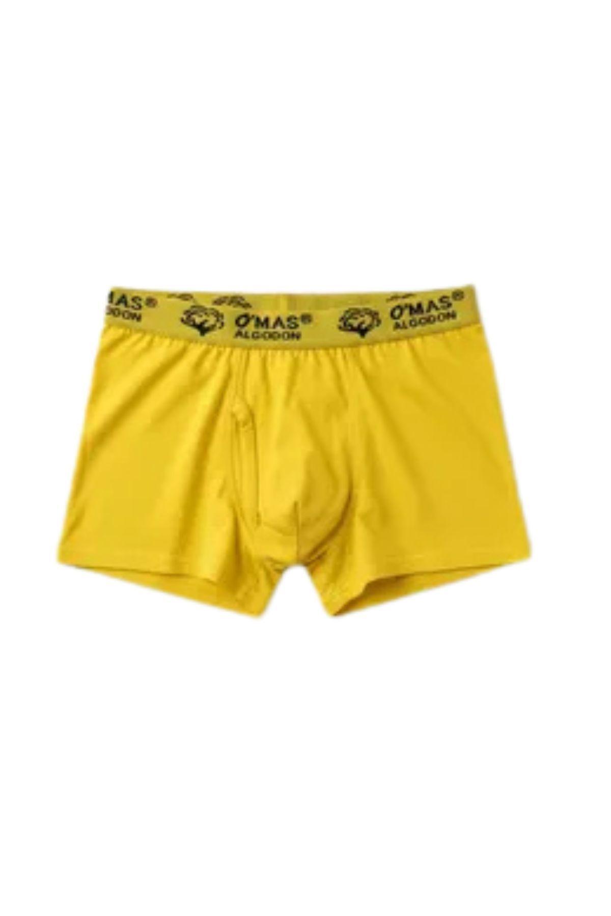 Bóxer Hombre. Calzoncillo. Ropa Interior. Amarillo Año Nuevo 340-2