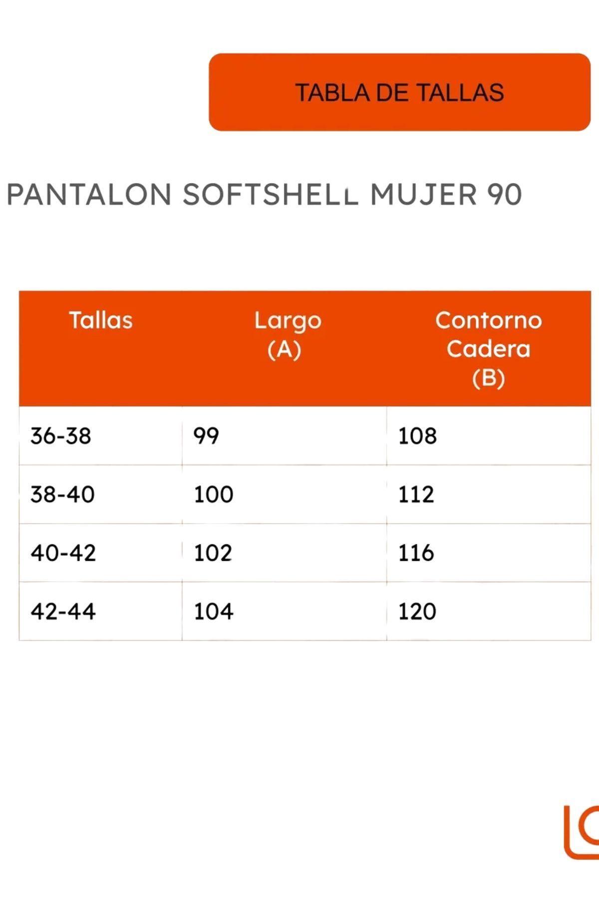 Pantalón Softshell Deportivo Mujer. Jogger Primavera 90-4