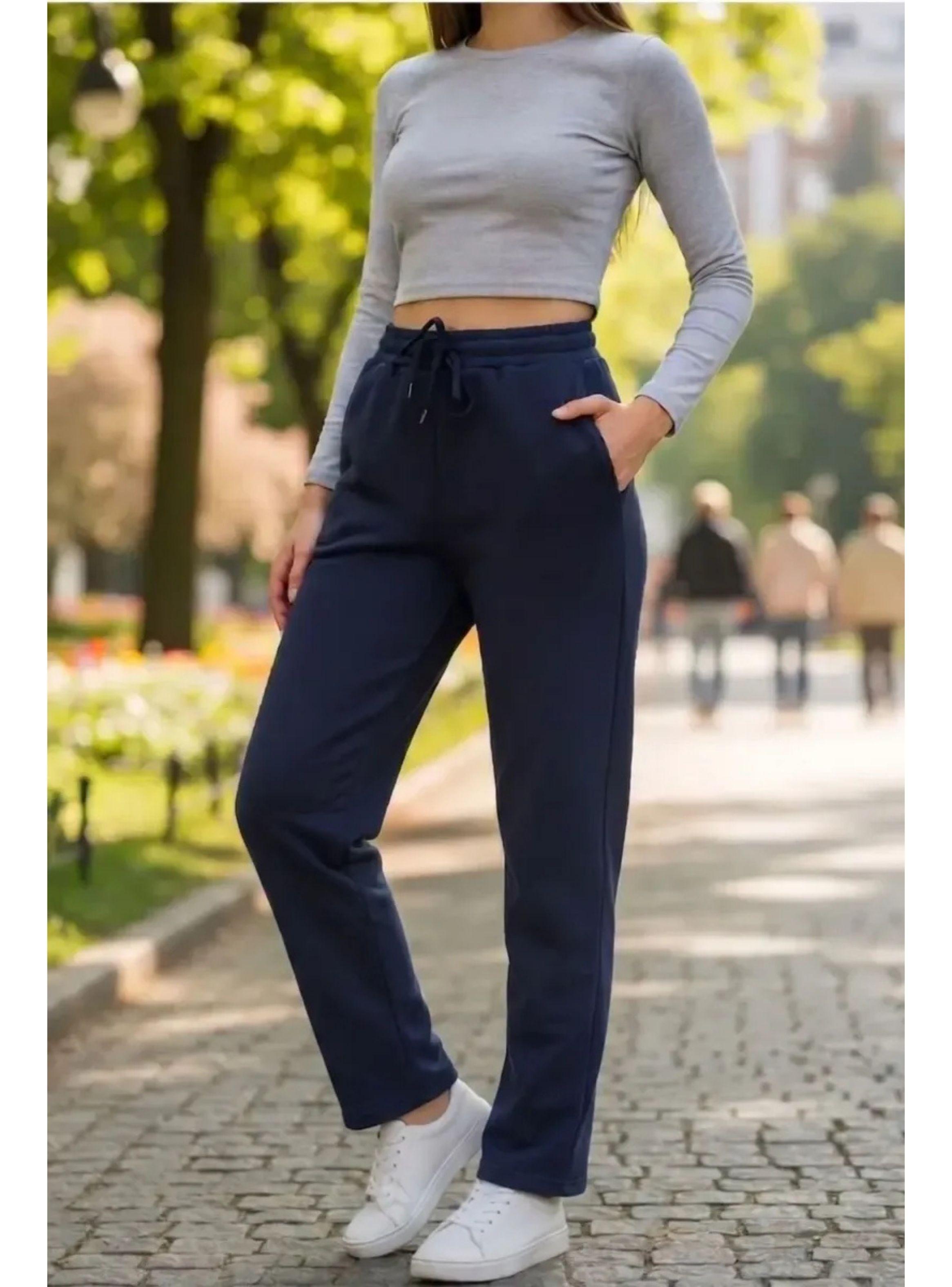 Pack 3 Jogger Buzo Mujer Pantalón  Recto Forro Polar Oferta 138-3