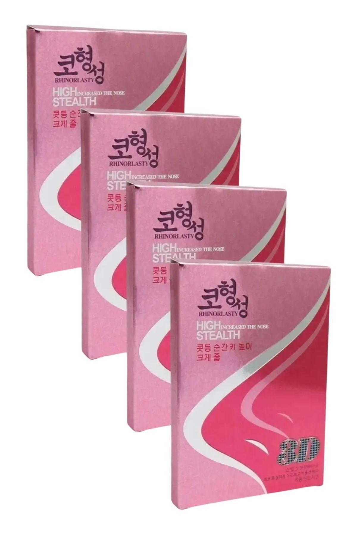 Pack 4 Corrector Nasal Respingador Nariz Instantáneo 3 Medidas-0